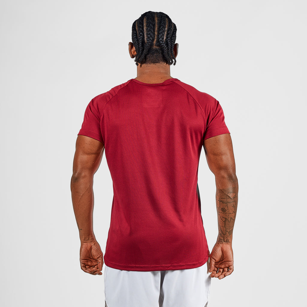 Camiseta Dry Fit Middle Lupus Vinho