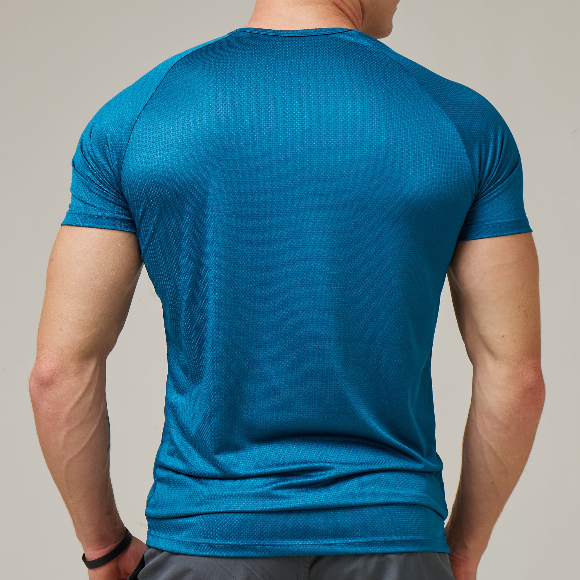Camiseta Dry Fit Motion Azul Mediterrâneo