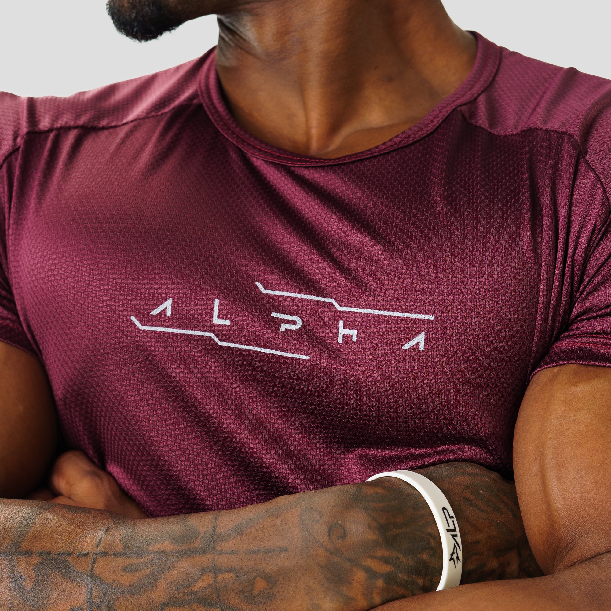 Camiseta Dry Fit Motion Carmesim