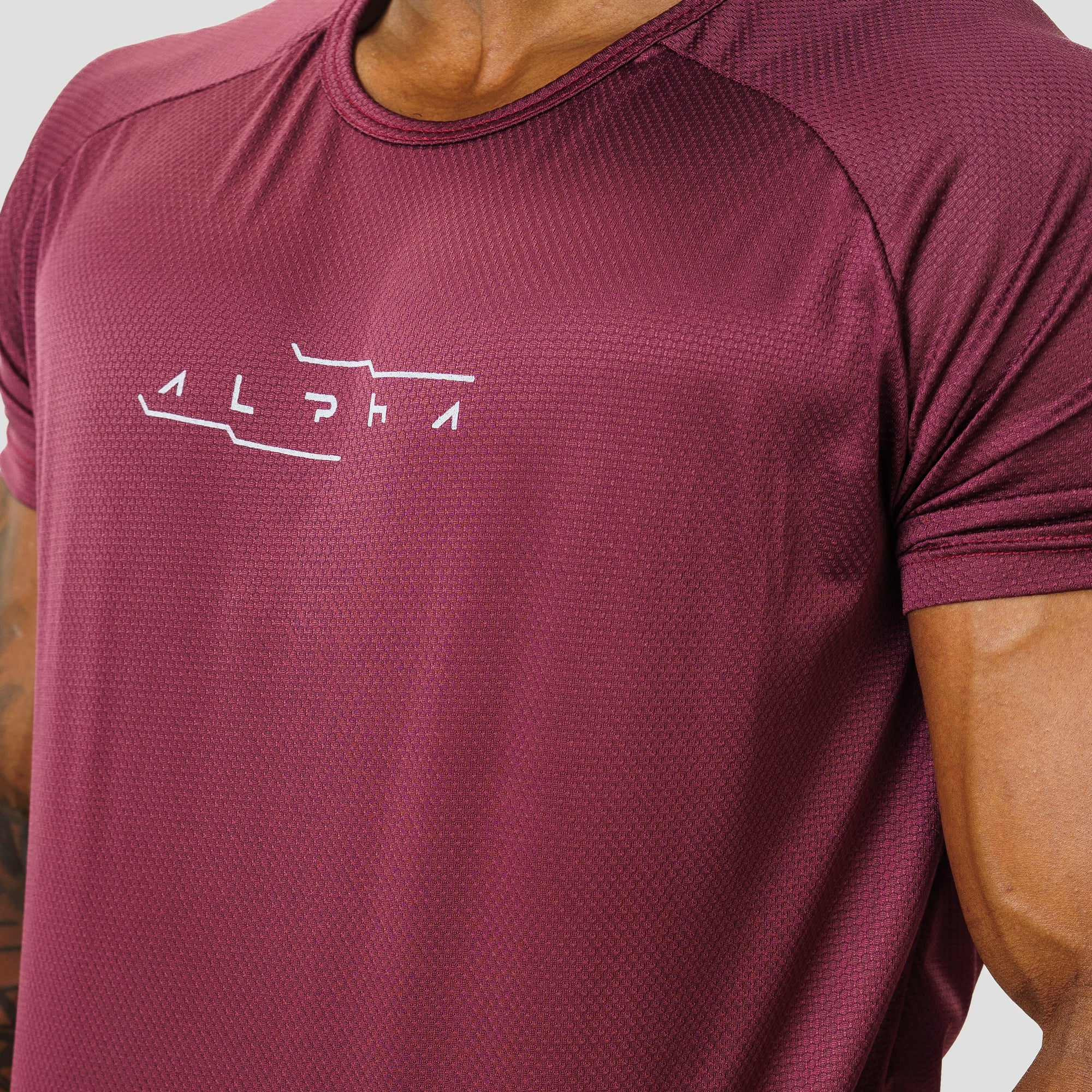 Camiseta Dry Fit Motion Carmesim