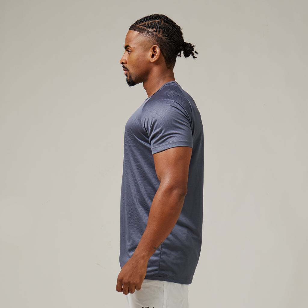 Camiseta Dry Fit Motion Cinza Sombra