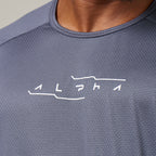 Camiseta Dry Fit Motion Cinza Sombra