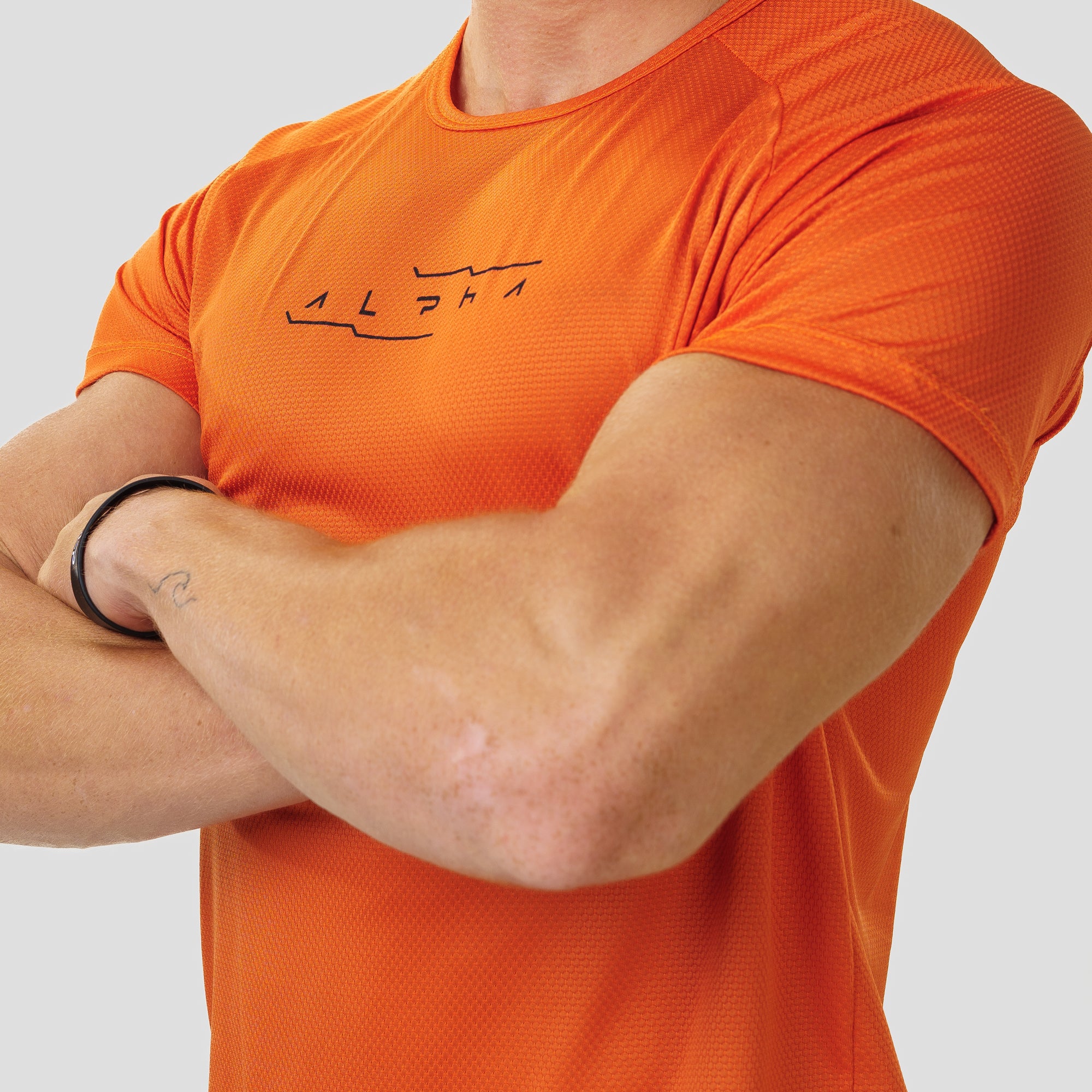 Camiseta Dry Fit Motion Laranja Poente