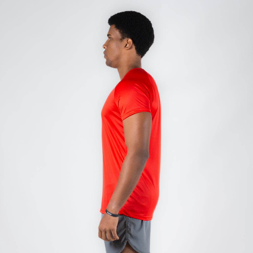 Camiseta Dry Fit Motion Vermelho Acerola