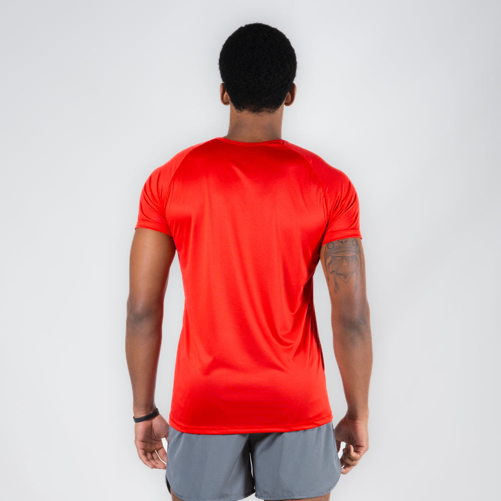 Camiseta Dry Fit Motion Vermelho Acerola