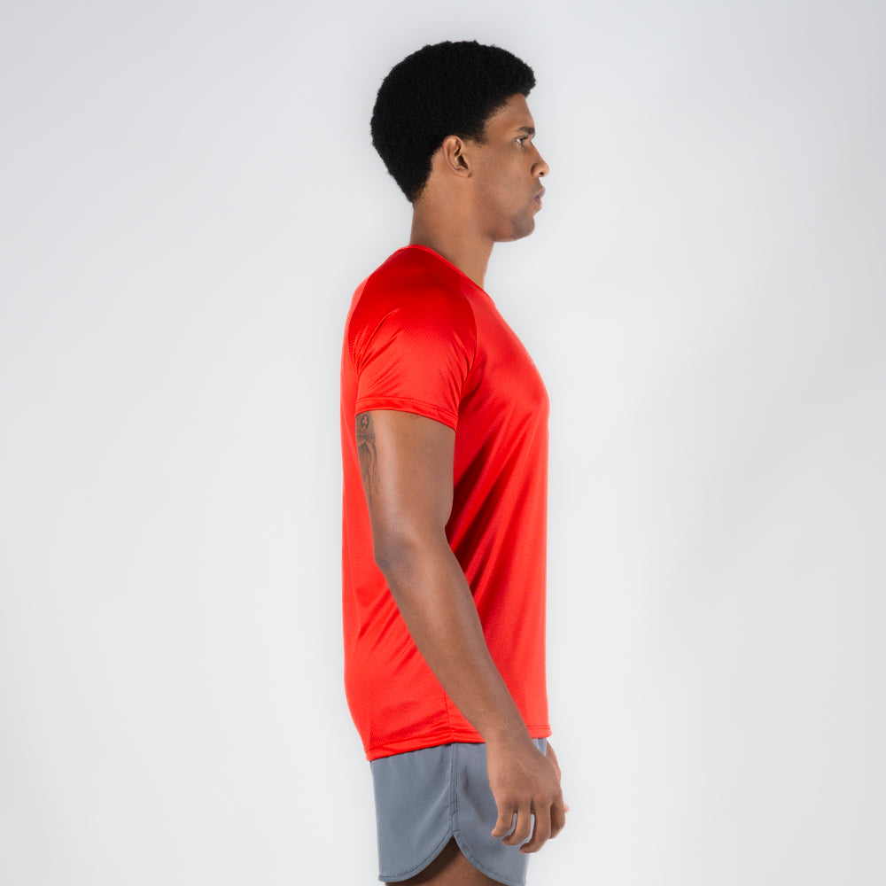 Camiseta Dry Fit Motion Vermelho Acerola
