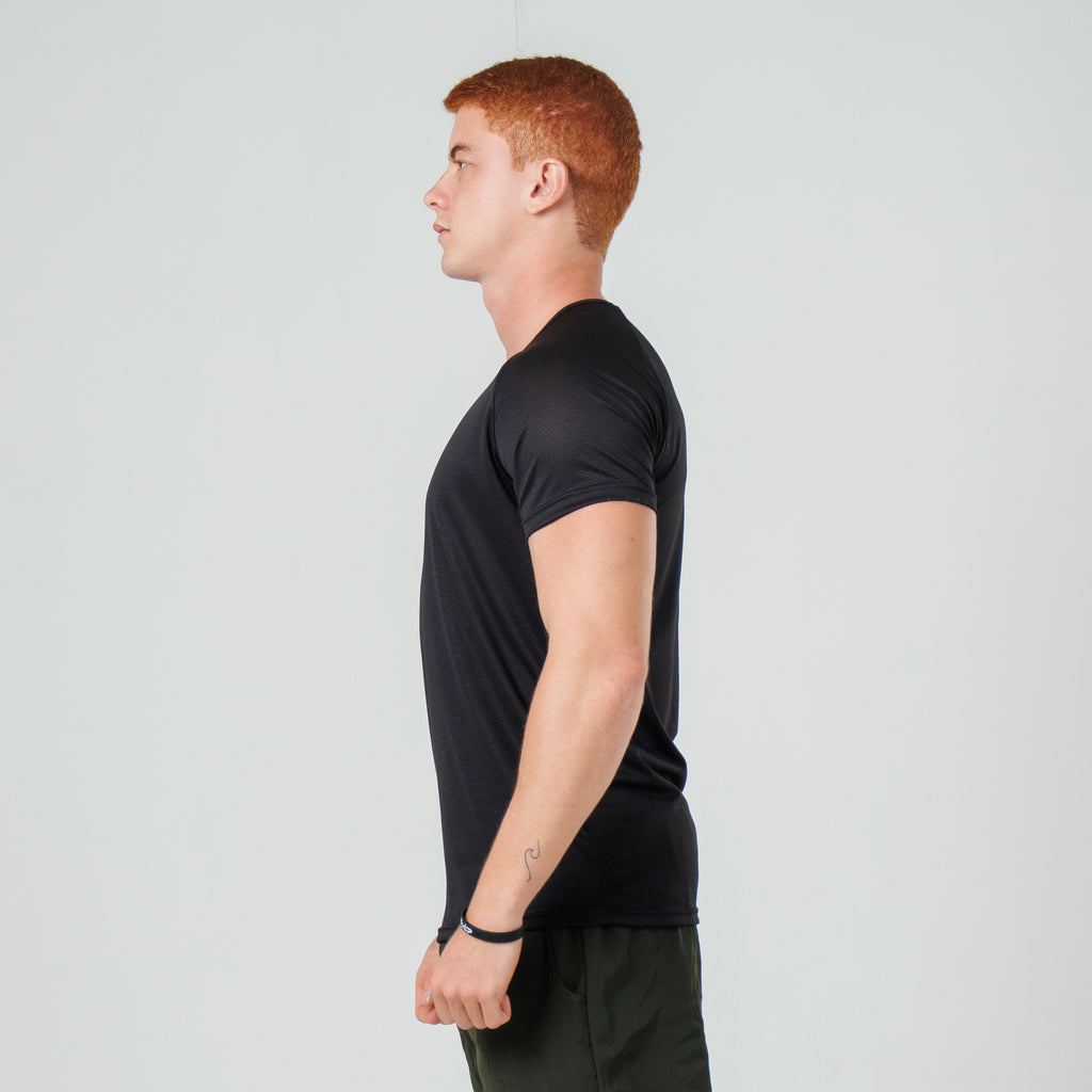 Camiseta Dry Fit Nação Preto