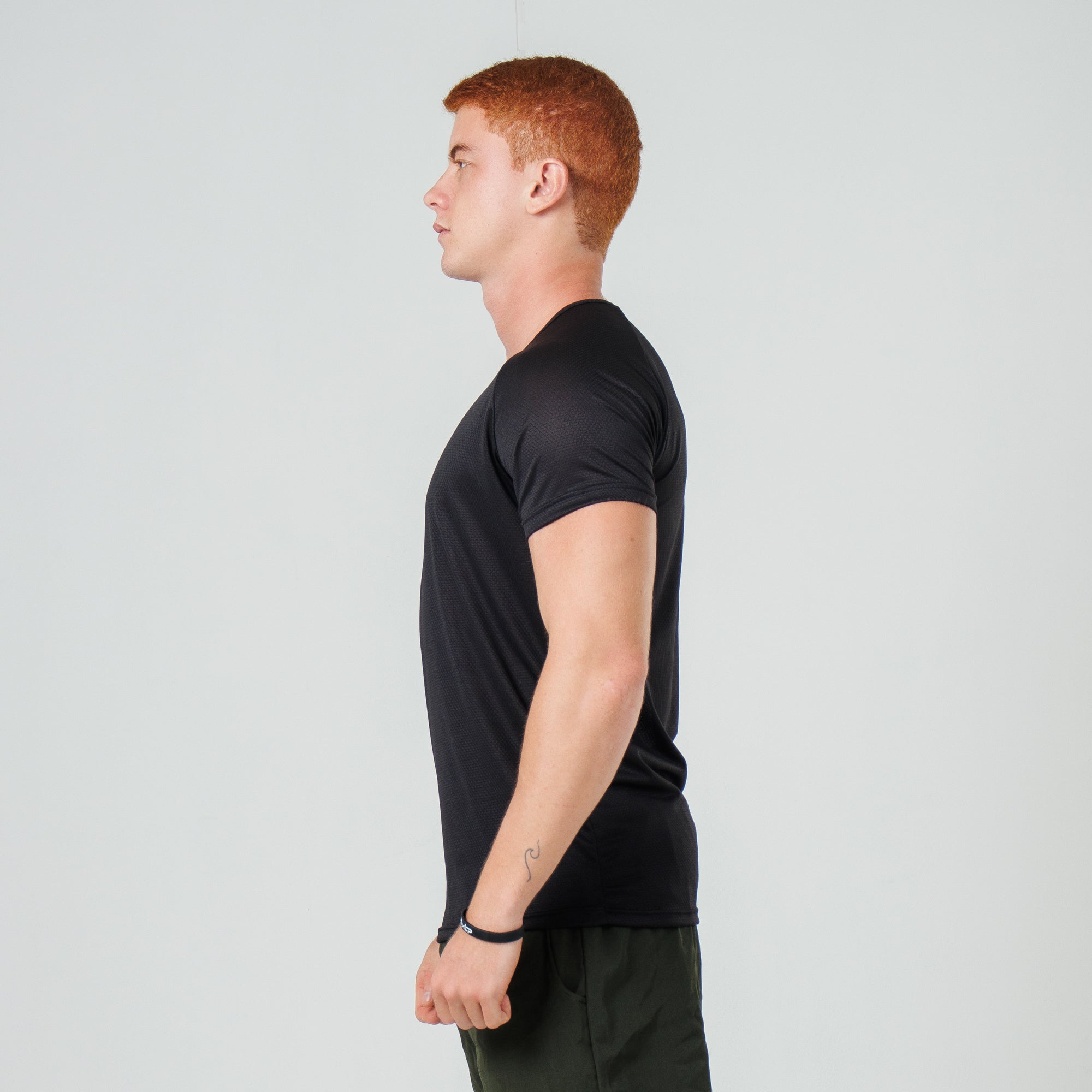 Camiseta Dry Fit Nação Preto