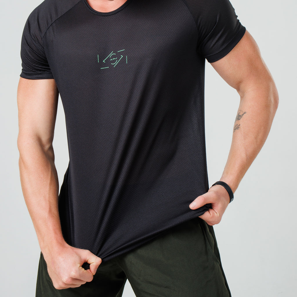 Camiseta Dry Fit Nação Preto
