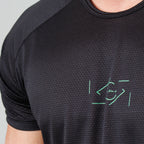 Camiseta Dry Fit Nação Preto