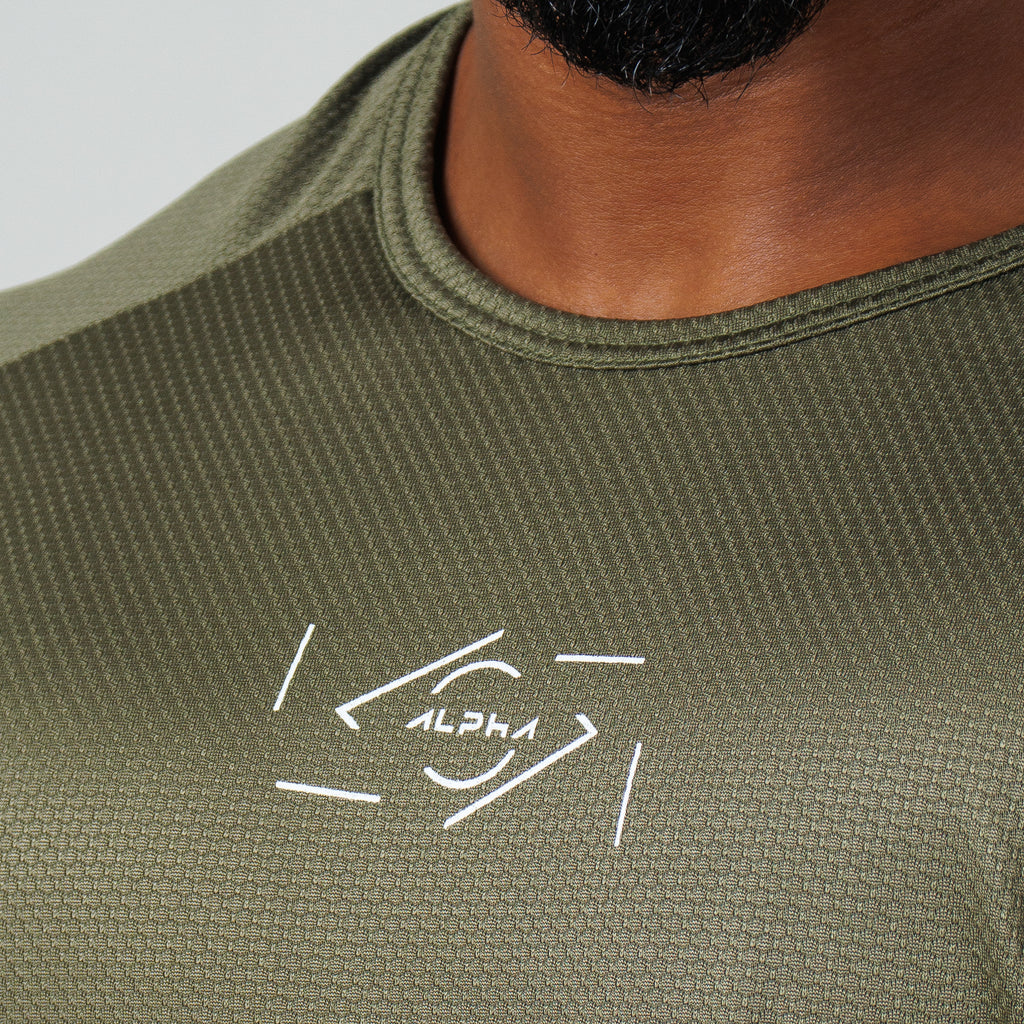 Camiseta Dry Fit Nação Verde Uva