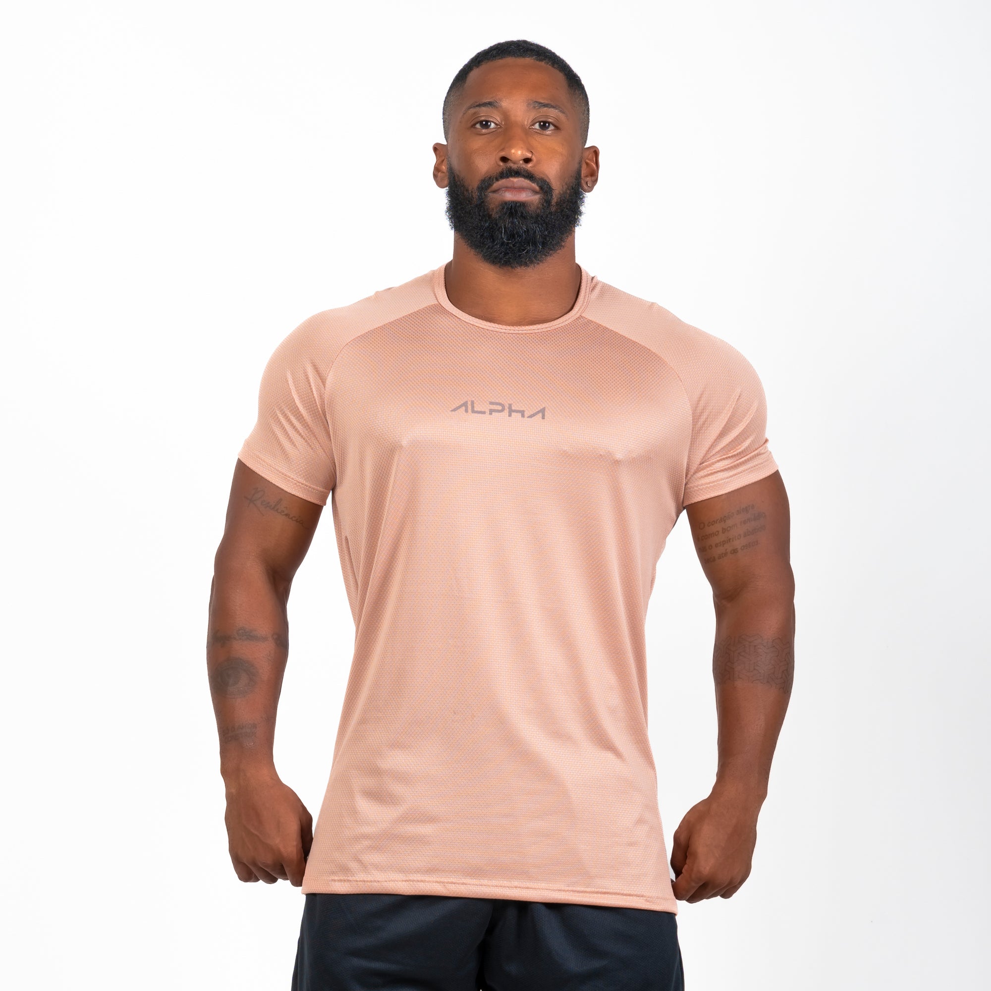 Camiseta Dry Fit New Fluid Cappuccino