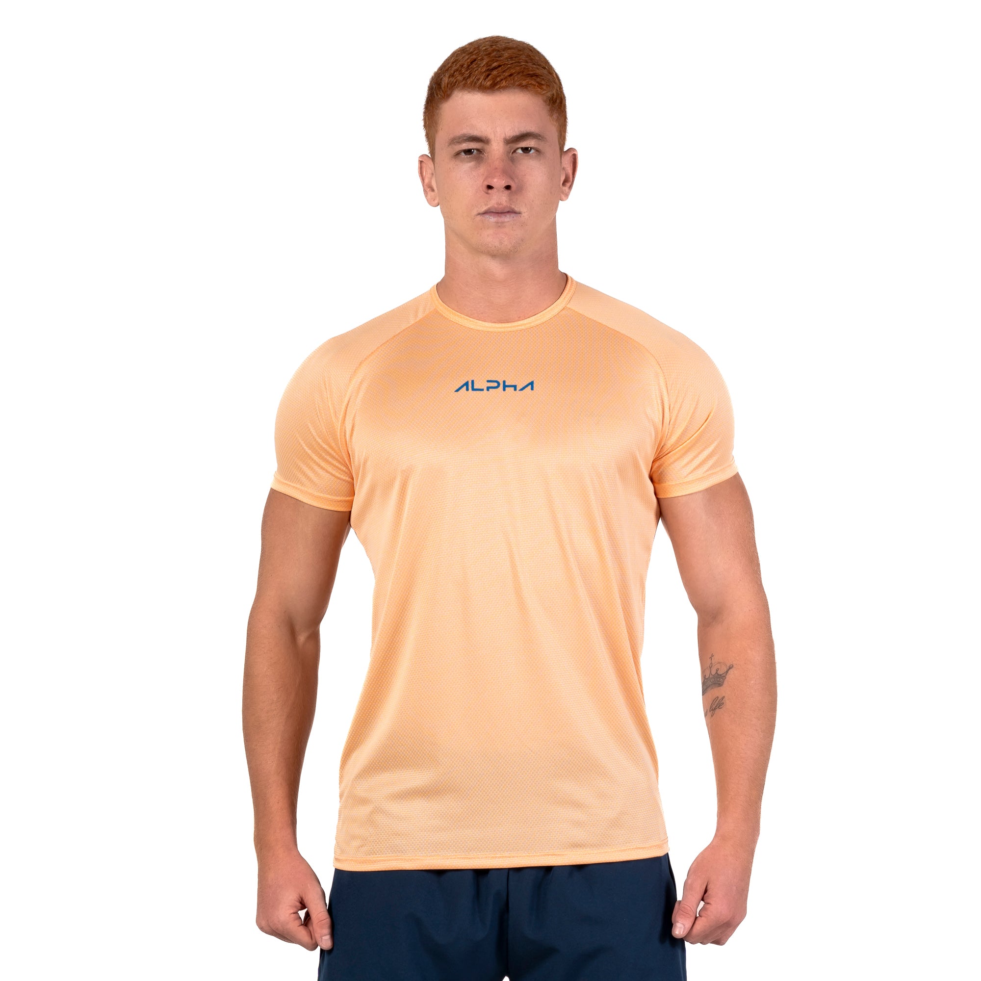 Camiseta Dry Fit New Fluid Coral Suave