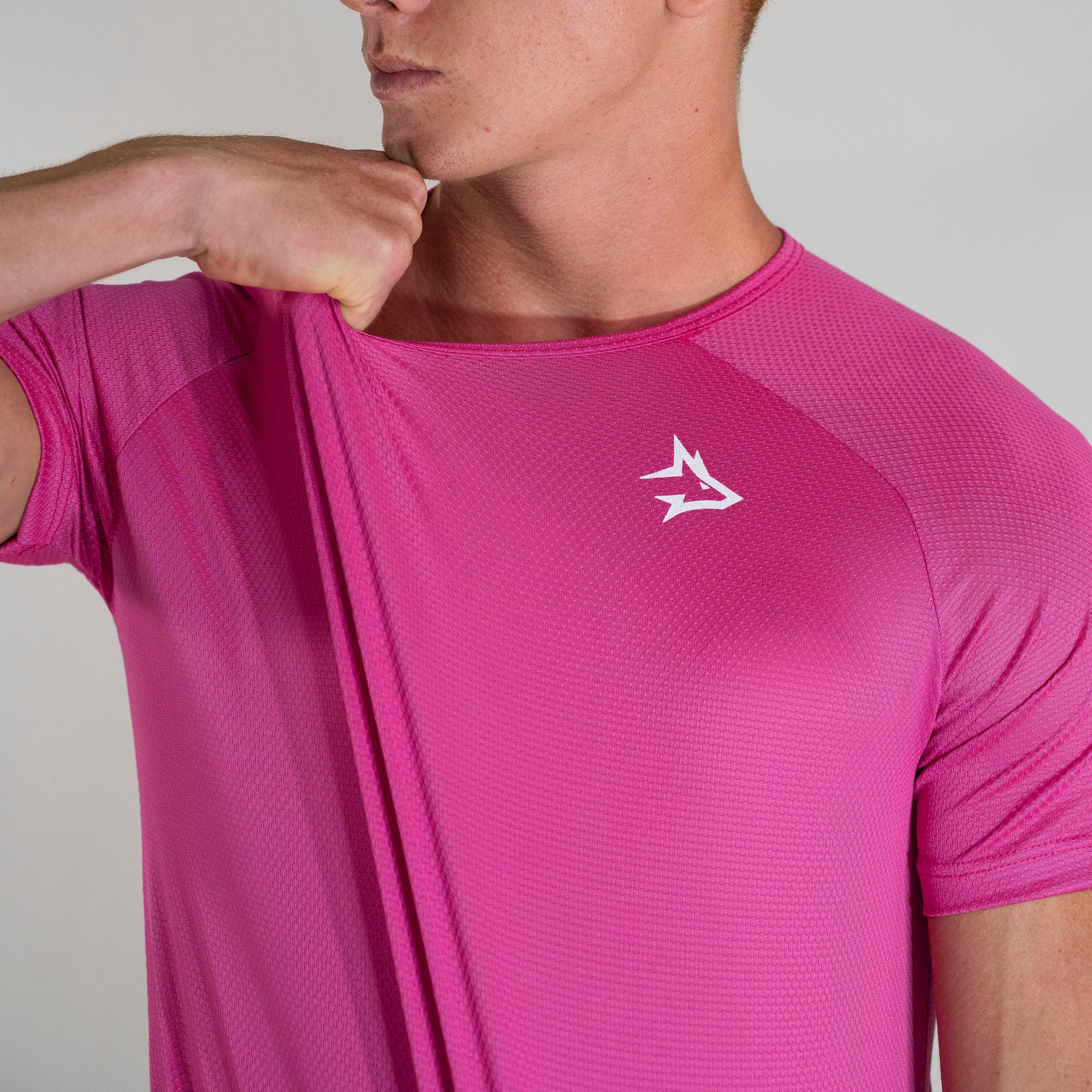 Camiseta Dry Fit New Lupus Rosa Magenta