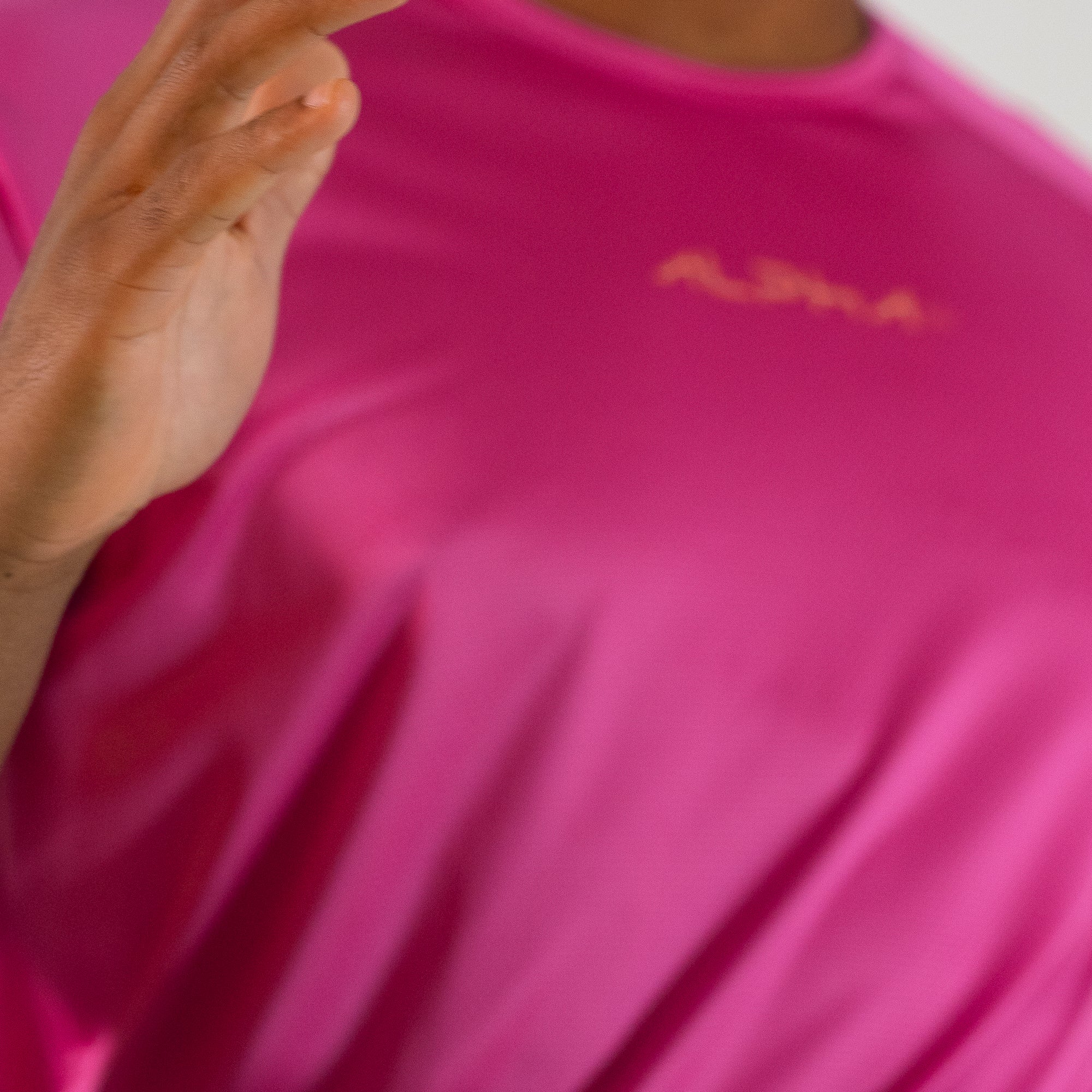 Camiseta Dry Fit New Fluid Rosa Magenta