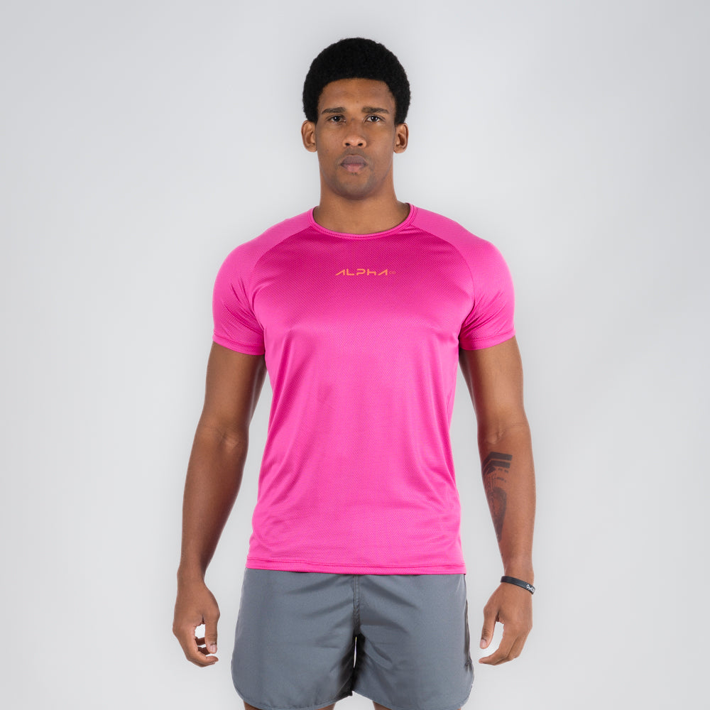 Camiseta Dry Fit New Fluid Rosa Magenta