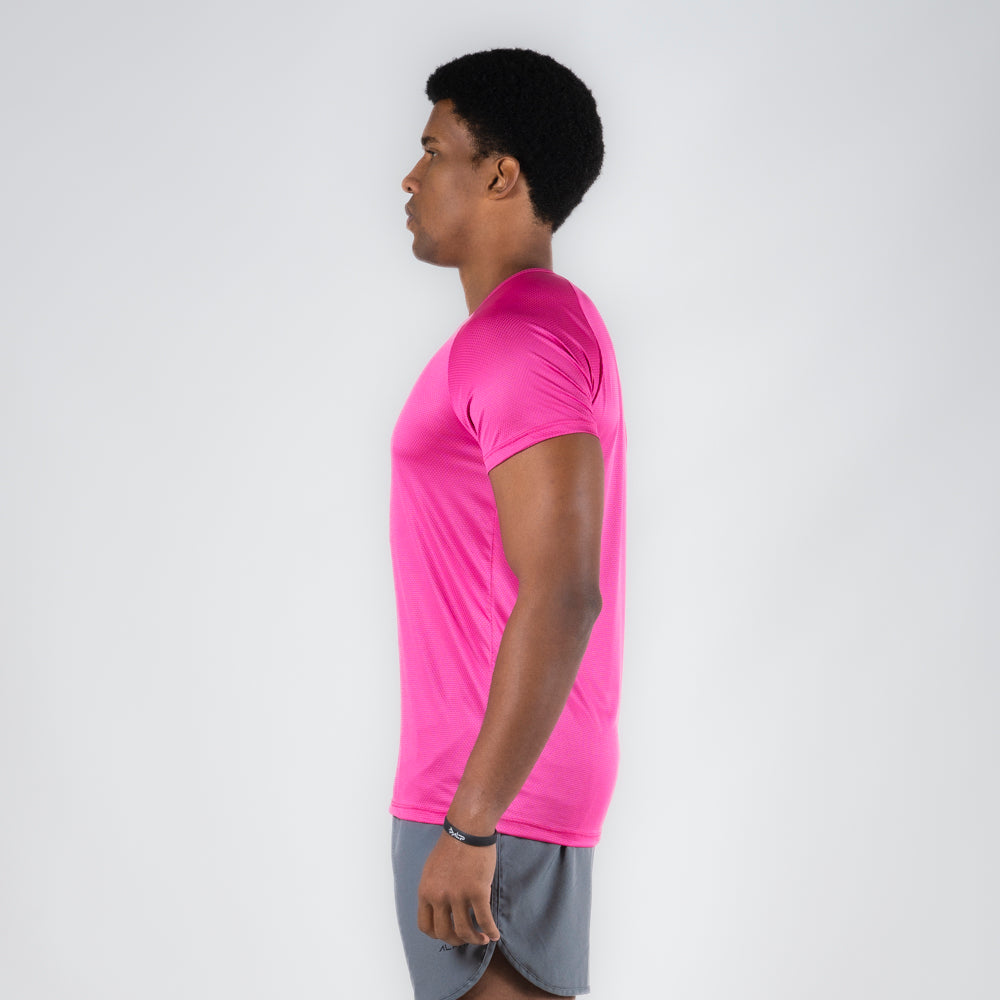 Camiseta Dry Fit New Fluid Rosa Magenta