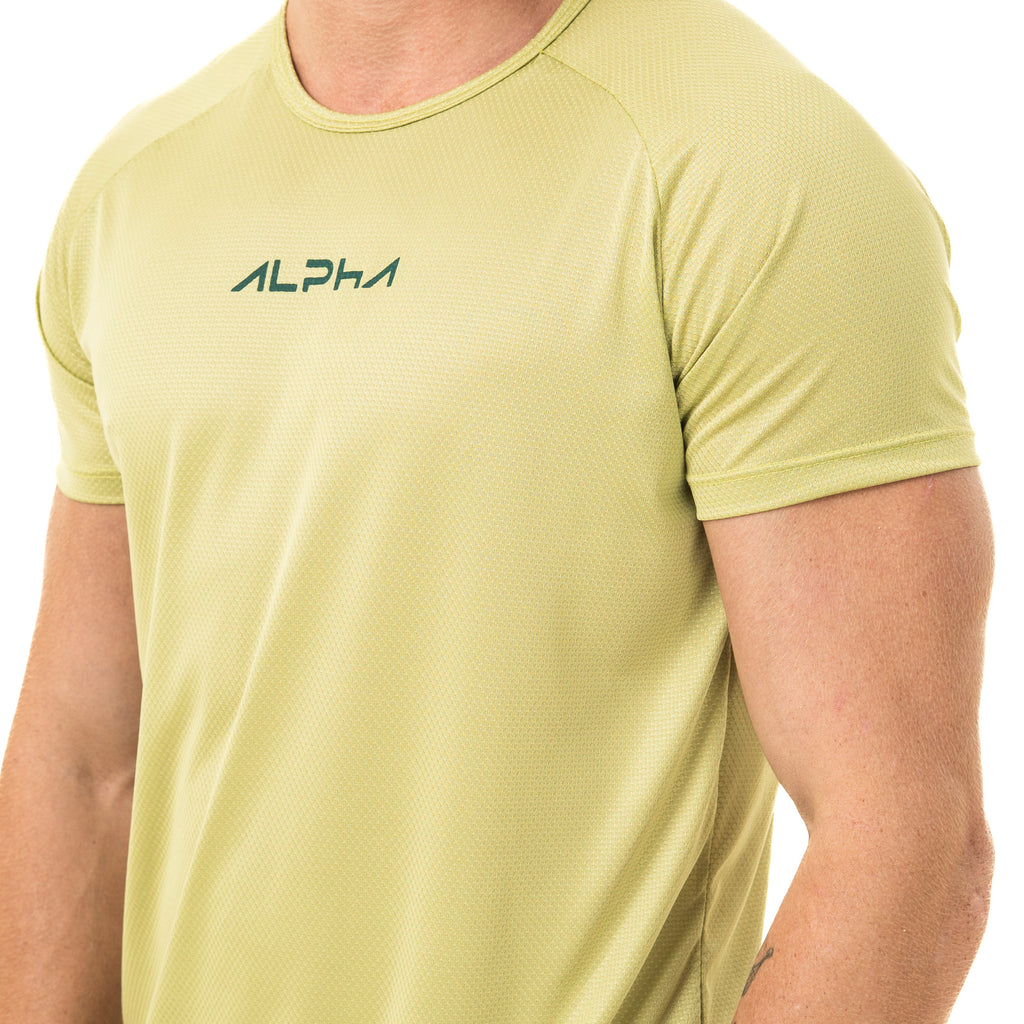 Camiseta Dry Fit New Fluid Verde Folha