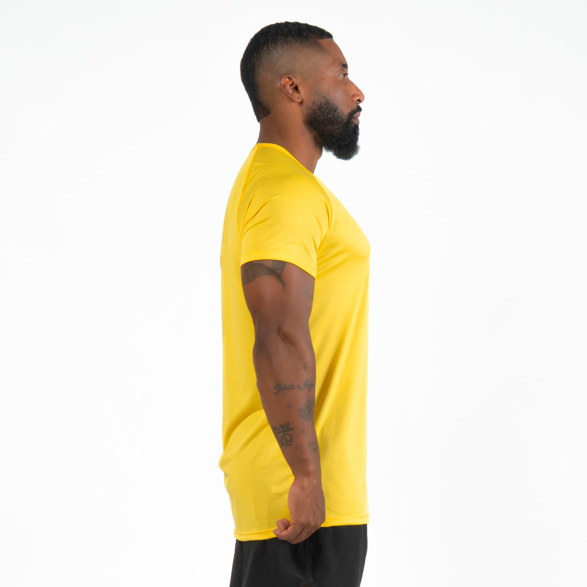Camiseta Dry Fit New Horizon Amarelo Ouro