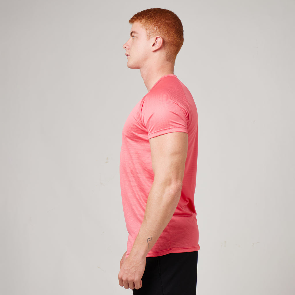 Camiseta Dry Fit New Horizon Rosa Paraíso