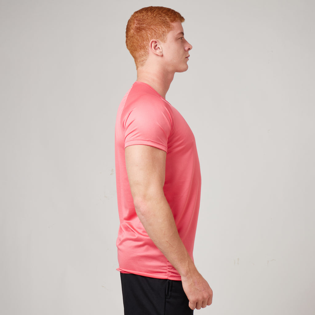 Camiseta Dry Fit New Horizon Rosa Paraíso