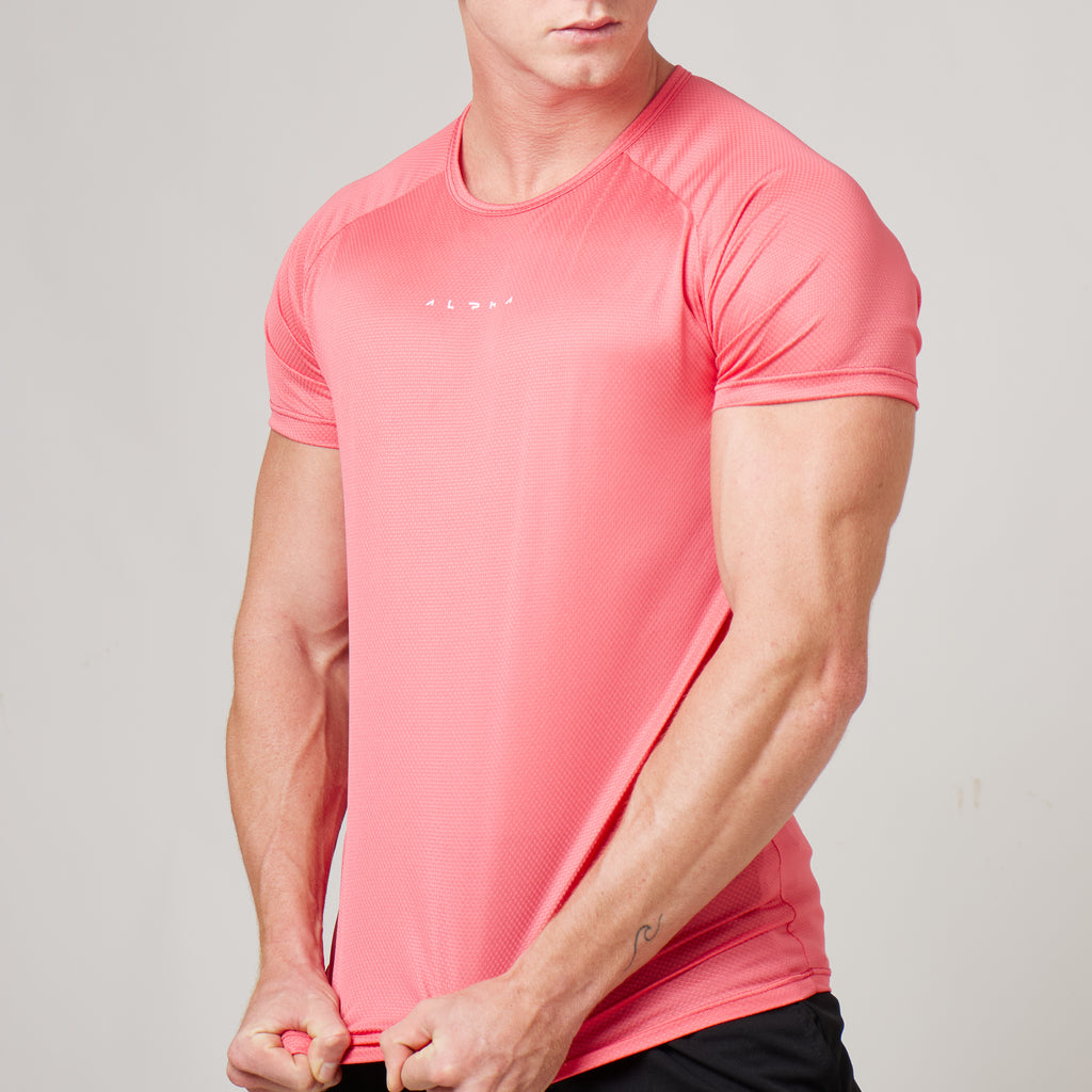 Camiseta Dry Fit New Horizon Rosa Paraíso