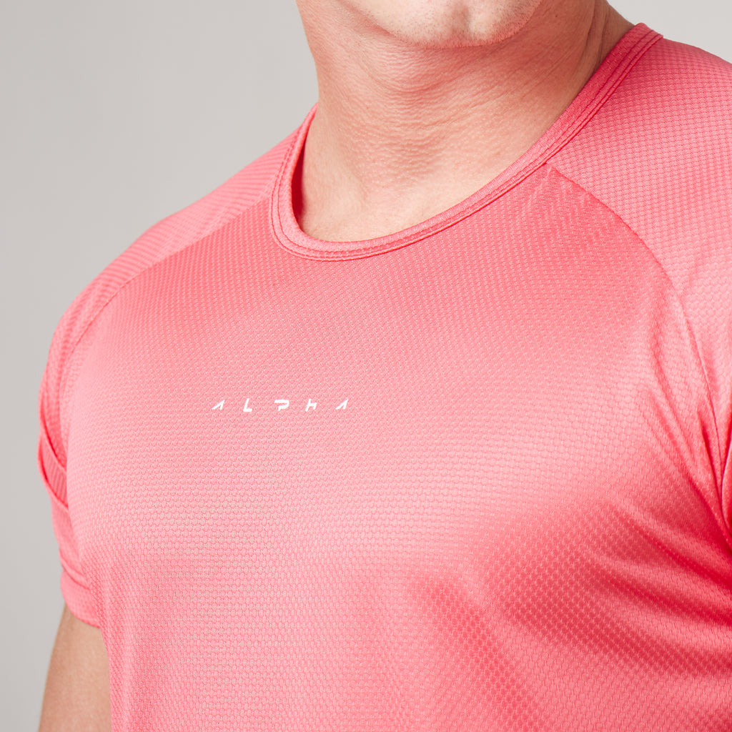 Camiseta Dry Fit New Horizon Rosa Paraíso