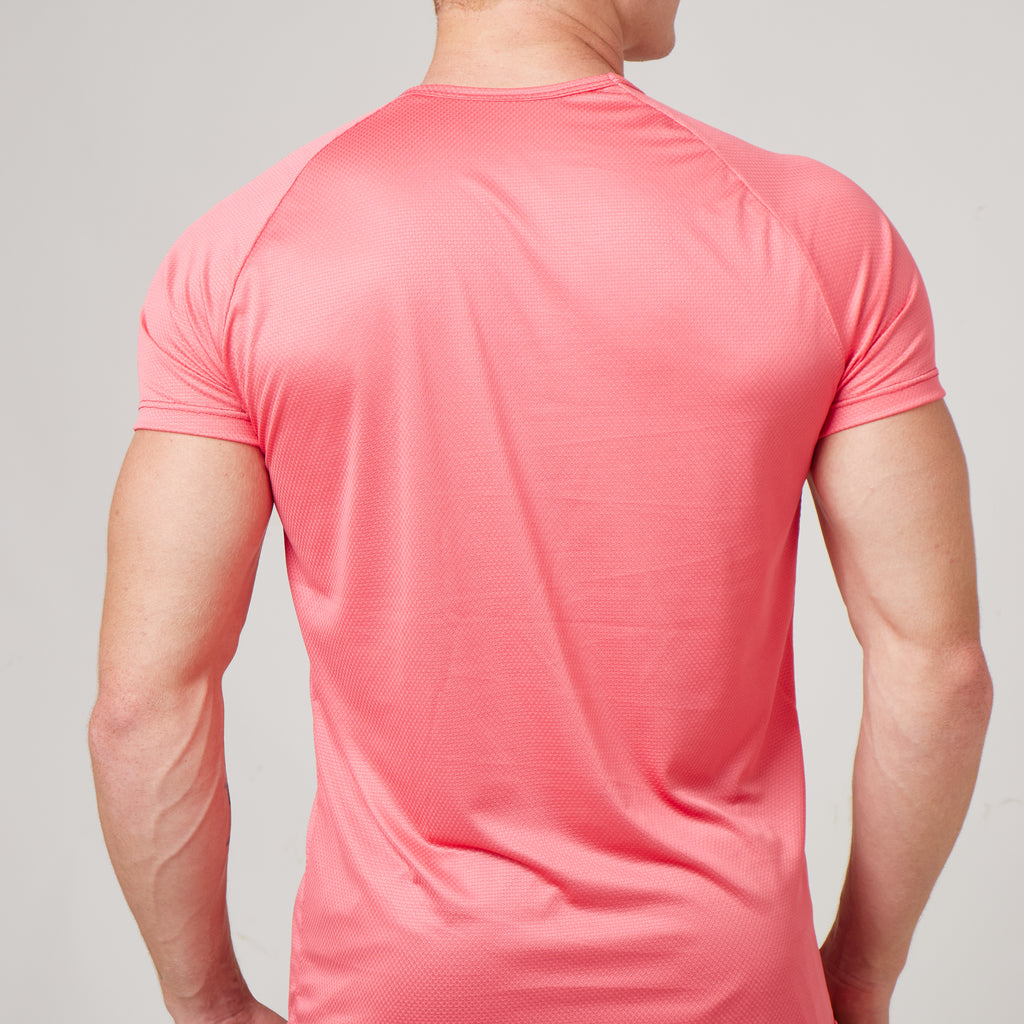 Camiseta Dry Fit New Horizon Rosa Paraíso
