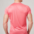 Camiseta Dry Fit New Horizon Rosa Paraíso
