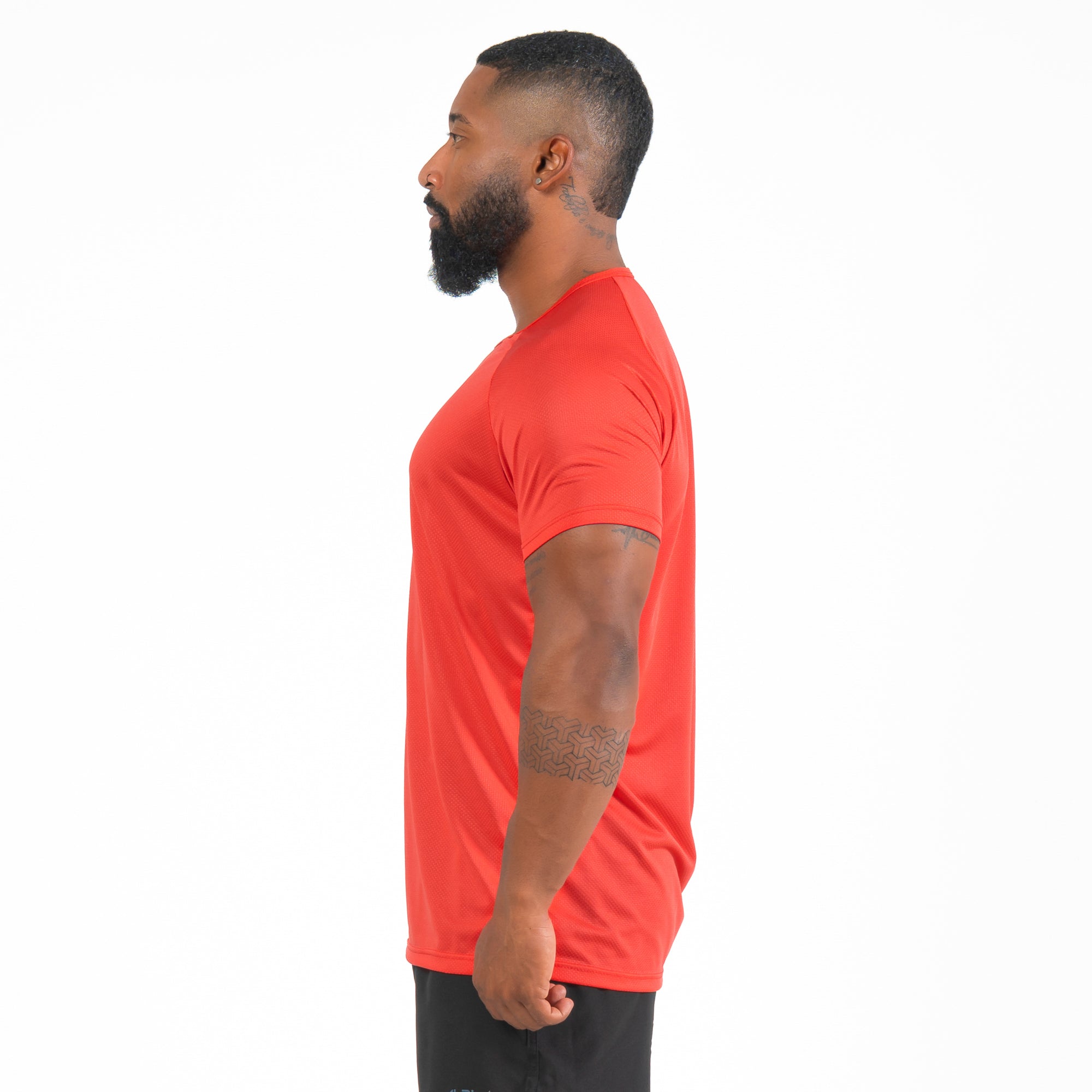 Camiseta Dry Fit New Horizon Vermelho Acerola