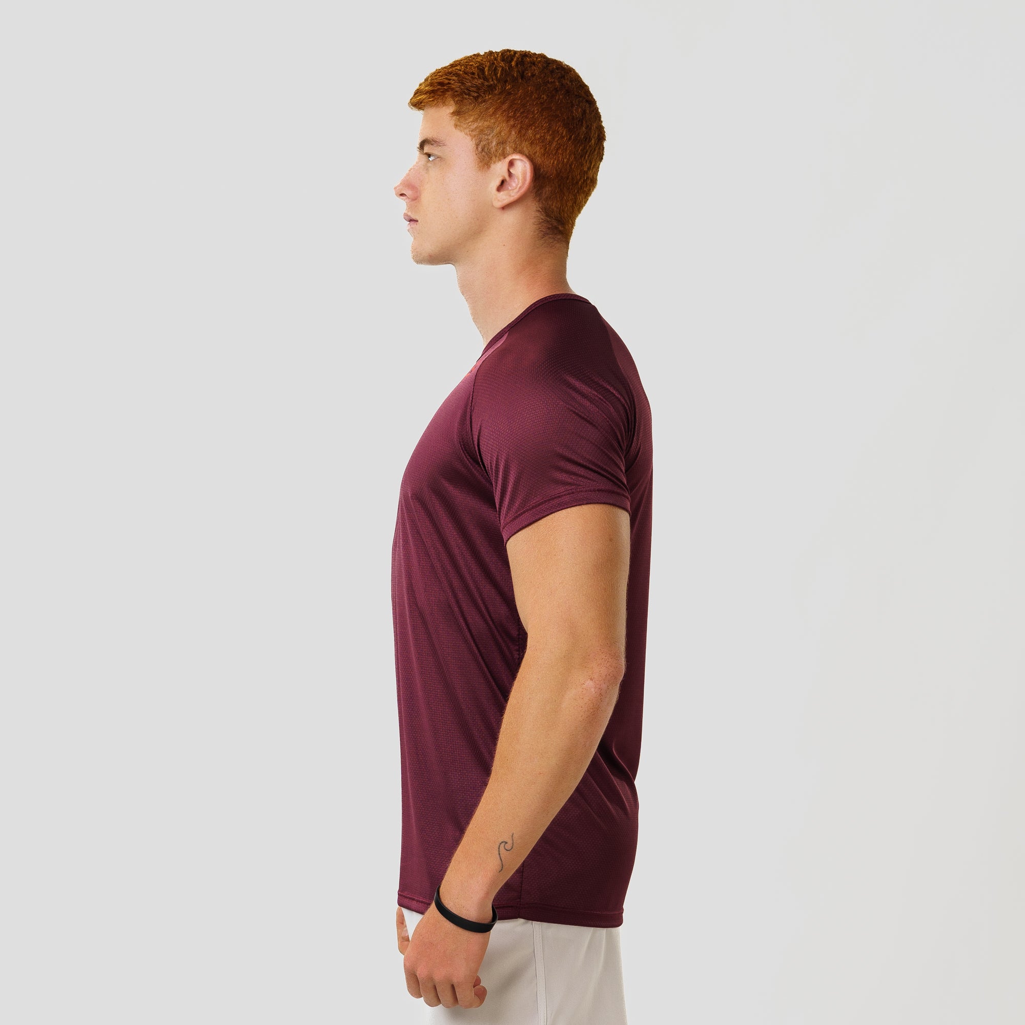 Camiseta Dry Fit New Lupus Carmesim