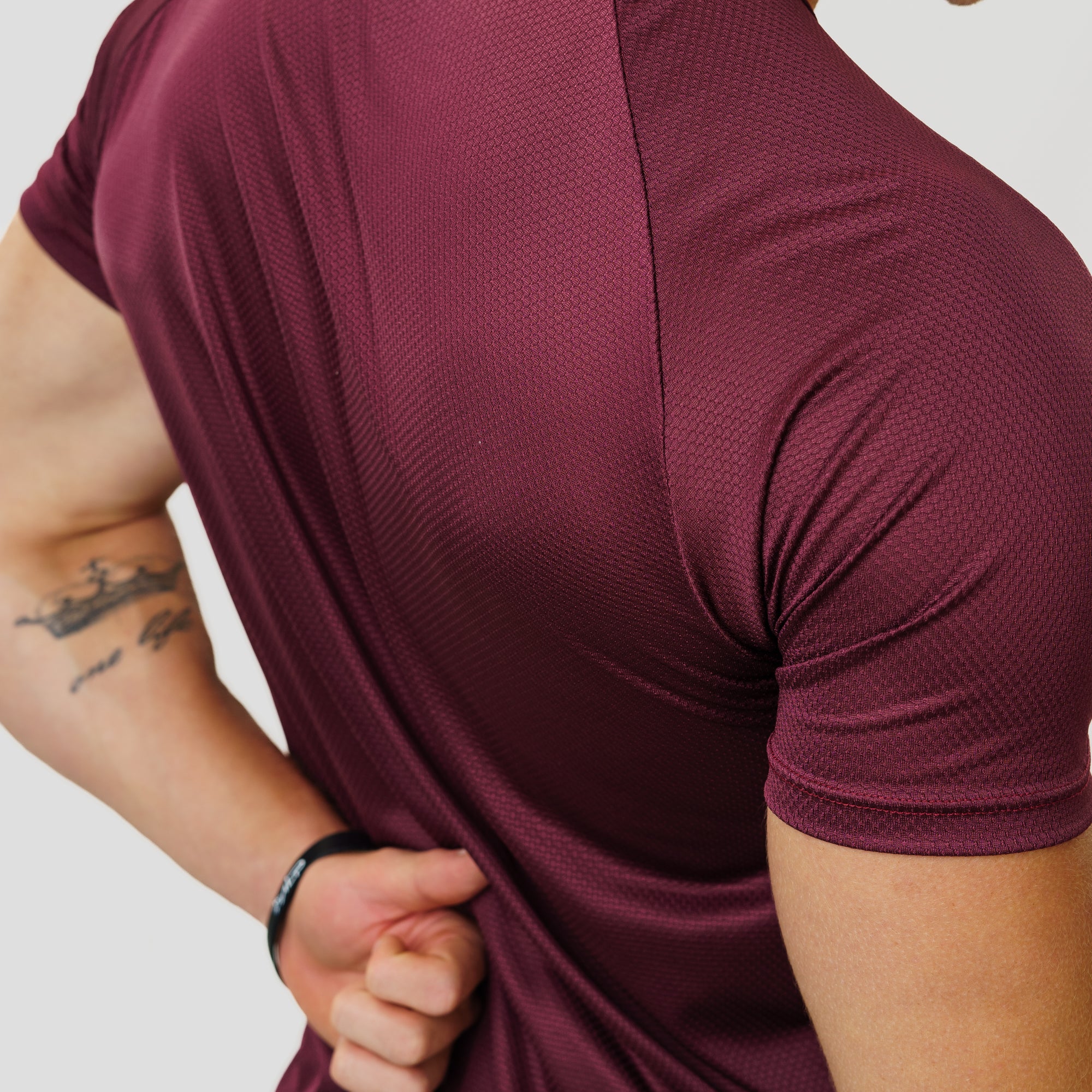 Camiseta Dry Fit New Lupus Carmesim