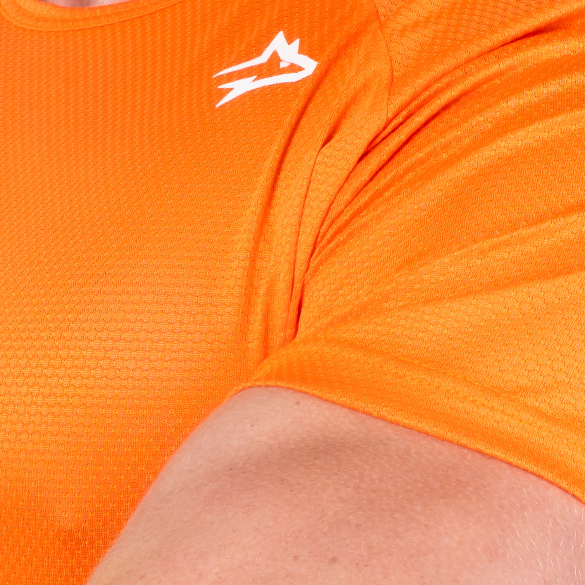 Camiseta Dry Fit New Lupus Laranja Intenso