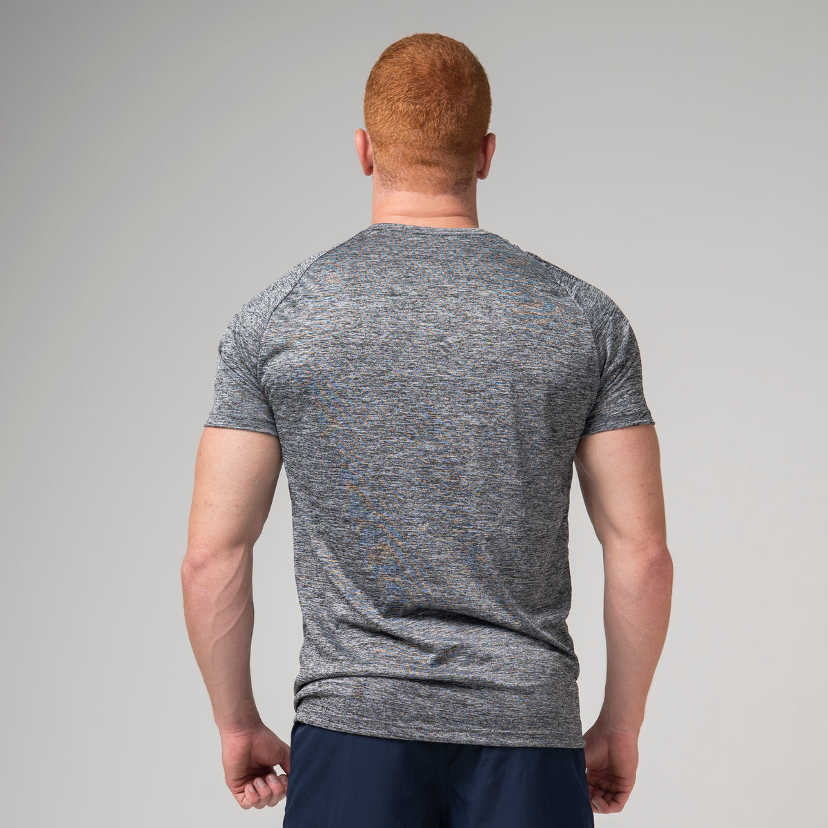 Camiseta Dry Fit New Lupus Mescla Cinza