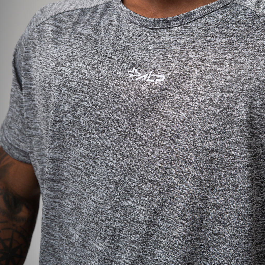 Camiseta Dry Fit New Tenacity Mescla Cinza