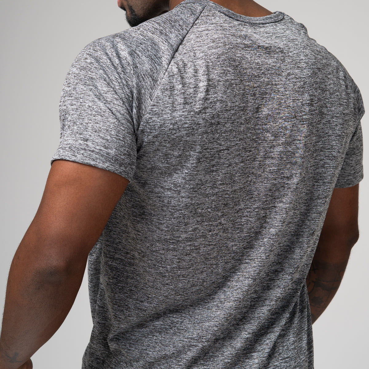 Camiseta Dry Fit New Tenacity Mescla Cinza