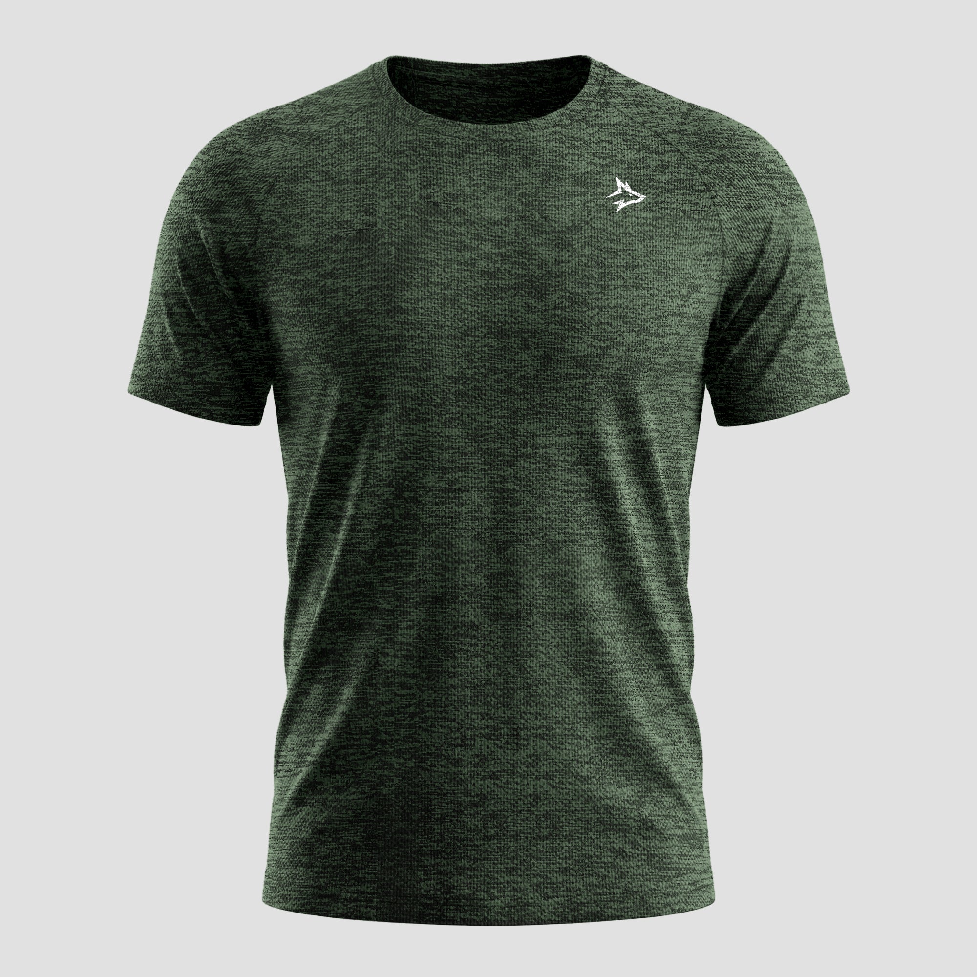 Camiseta Dry Fit New Lupus Mescla Verde