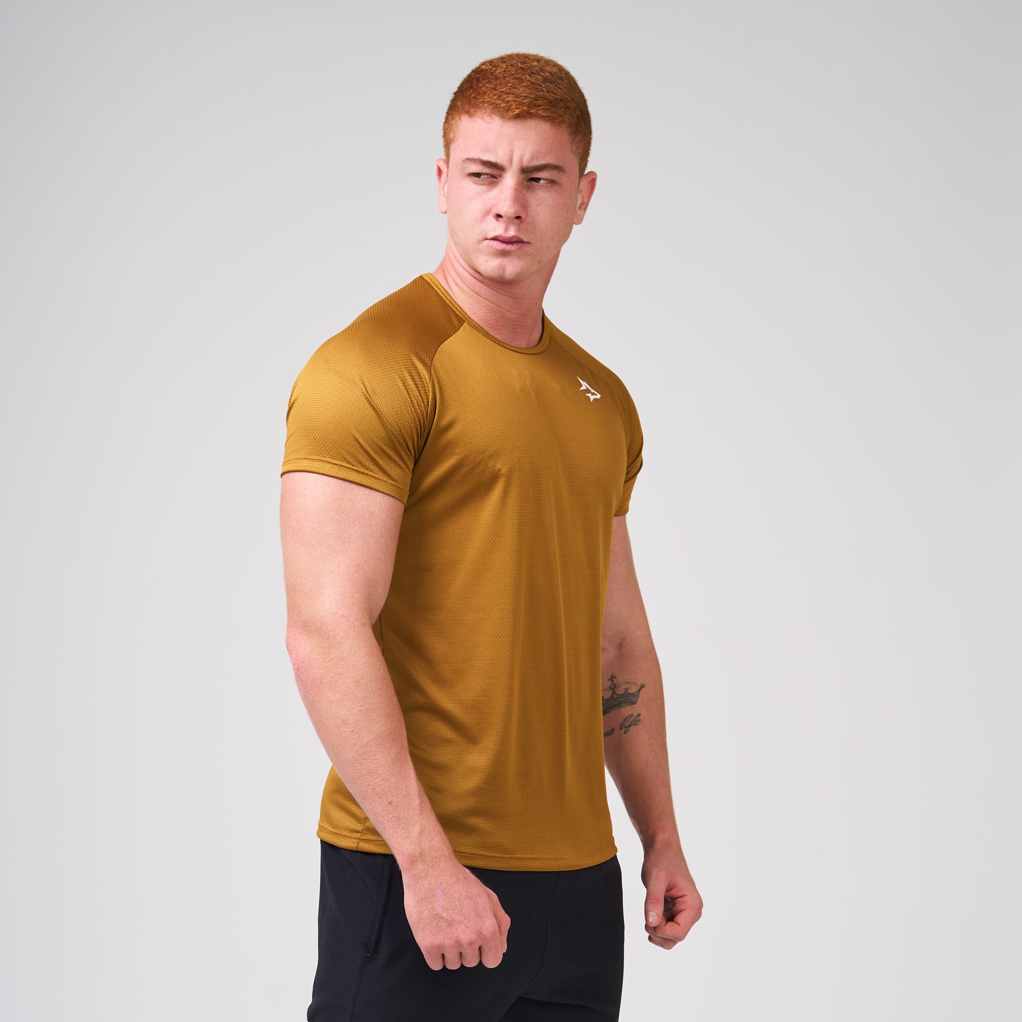 Camiseta Dry Fit New Lupus Ocre