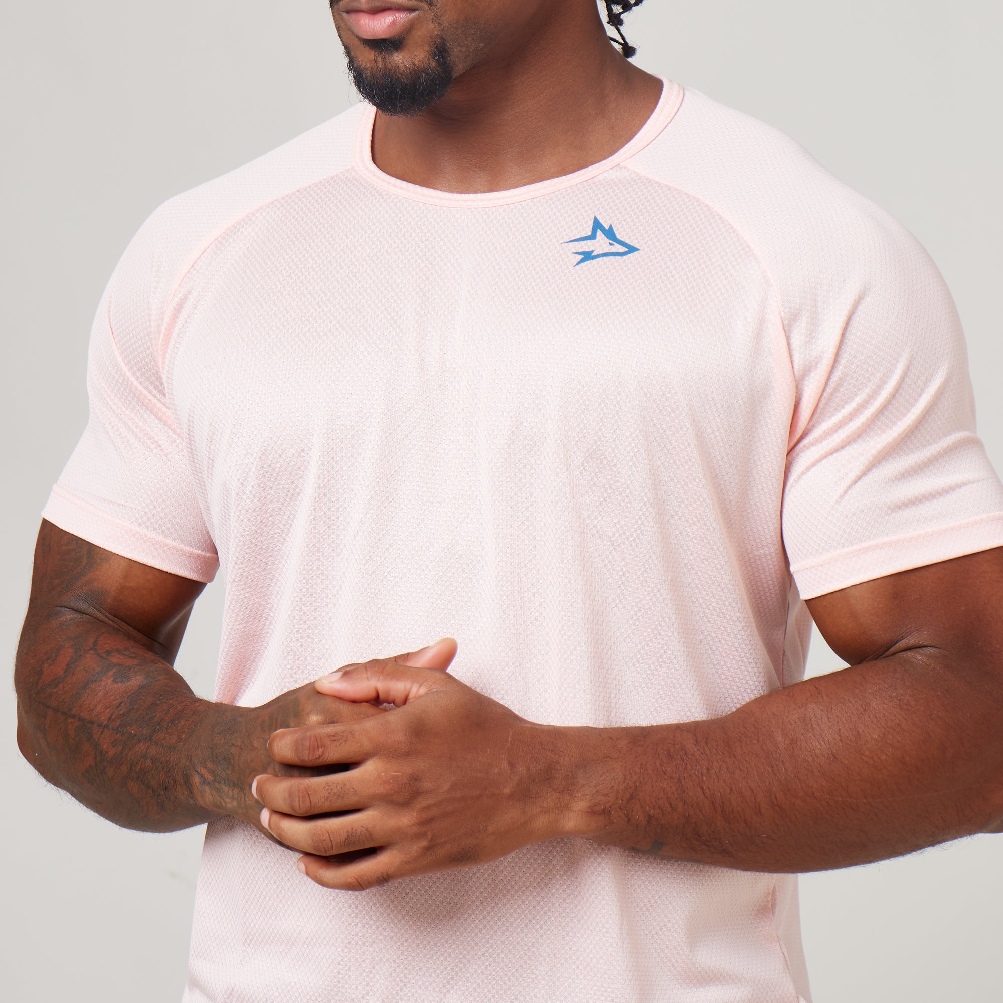 Camiseta Dry Fit New Lupus Rosa Claro