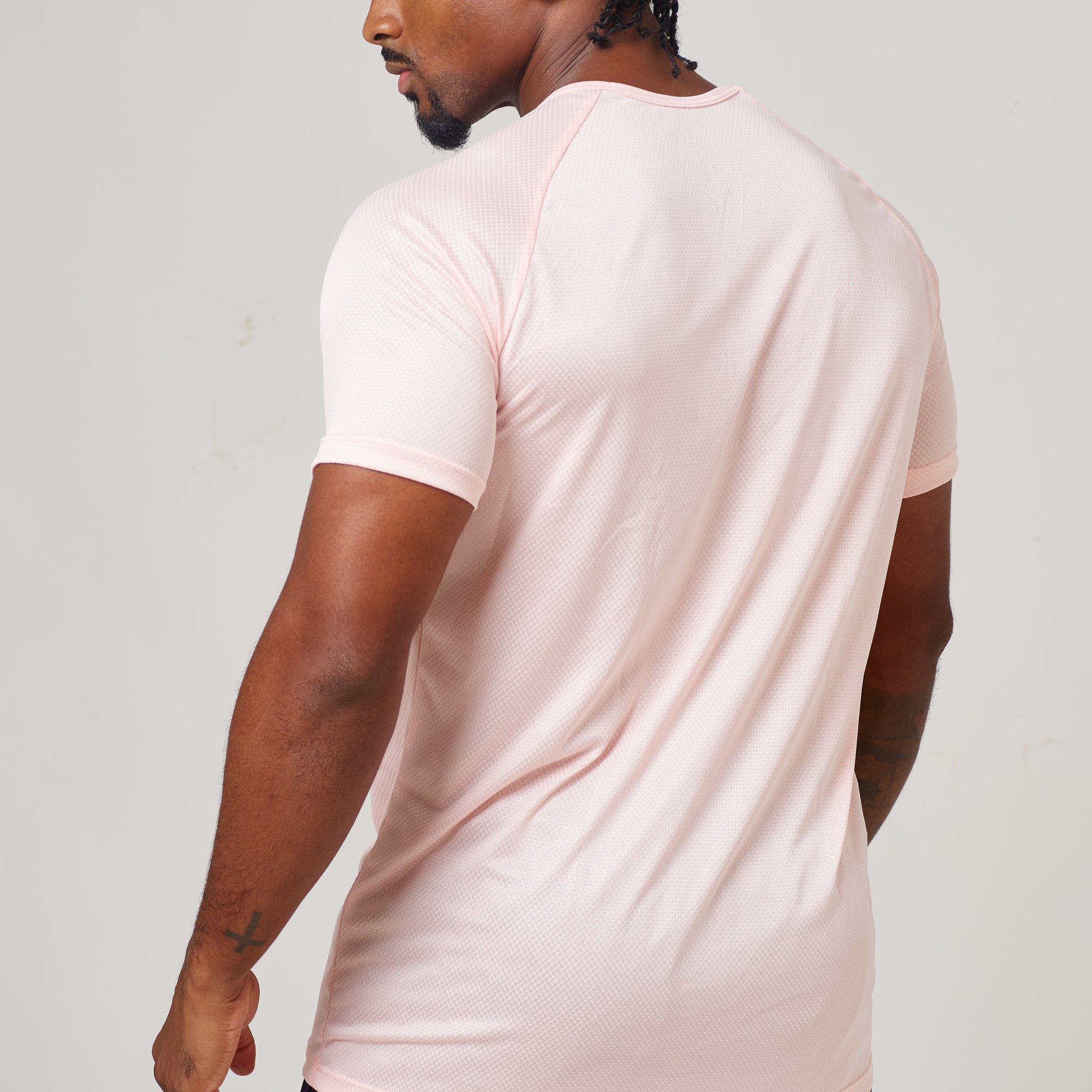 Camiseta Dry Fit New Lupus Rosa Claro