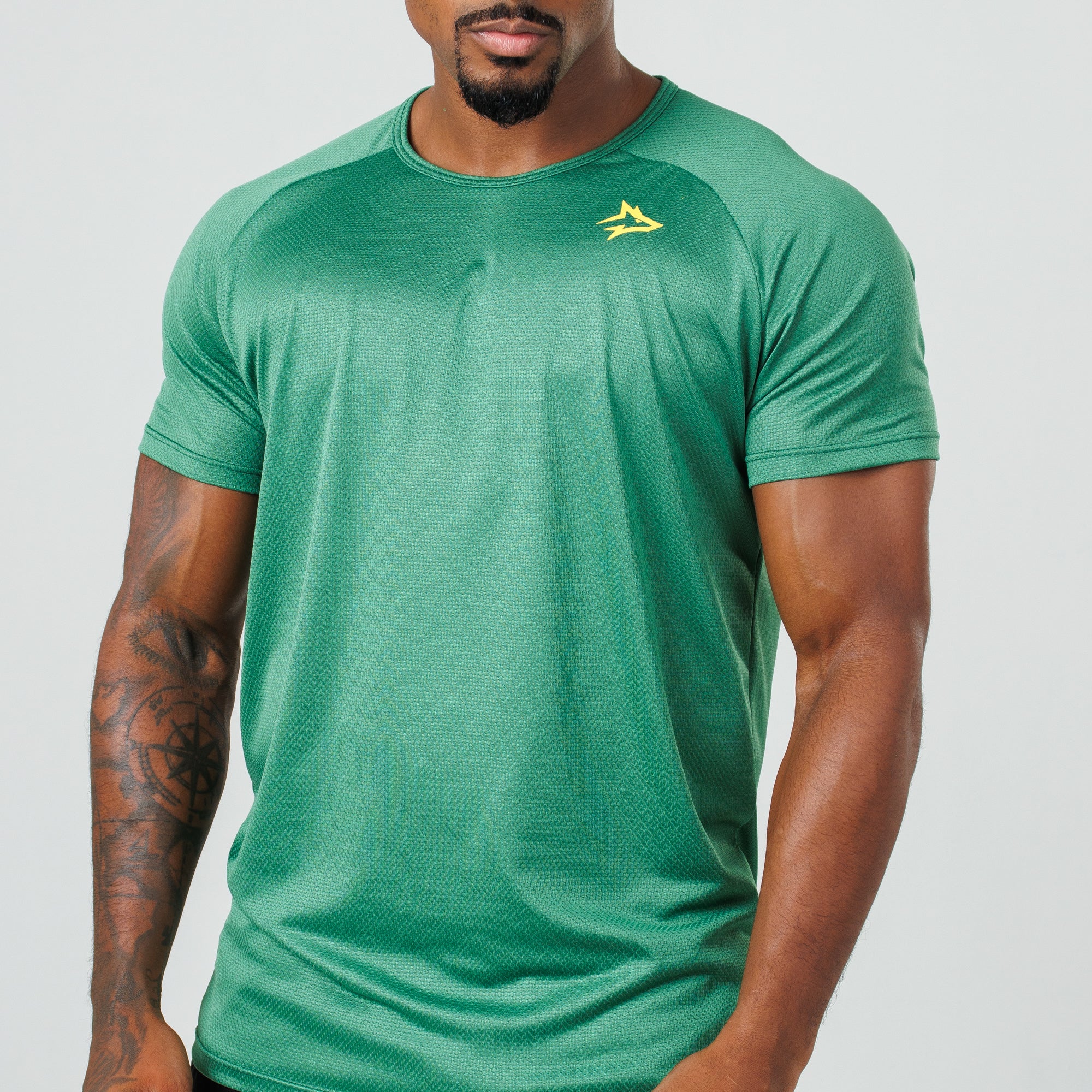 Camiseta Dry Fit New Lupus Verde Grama