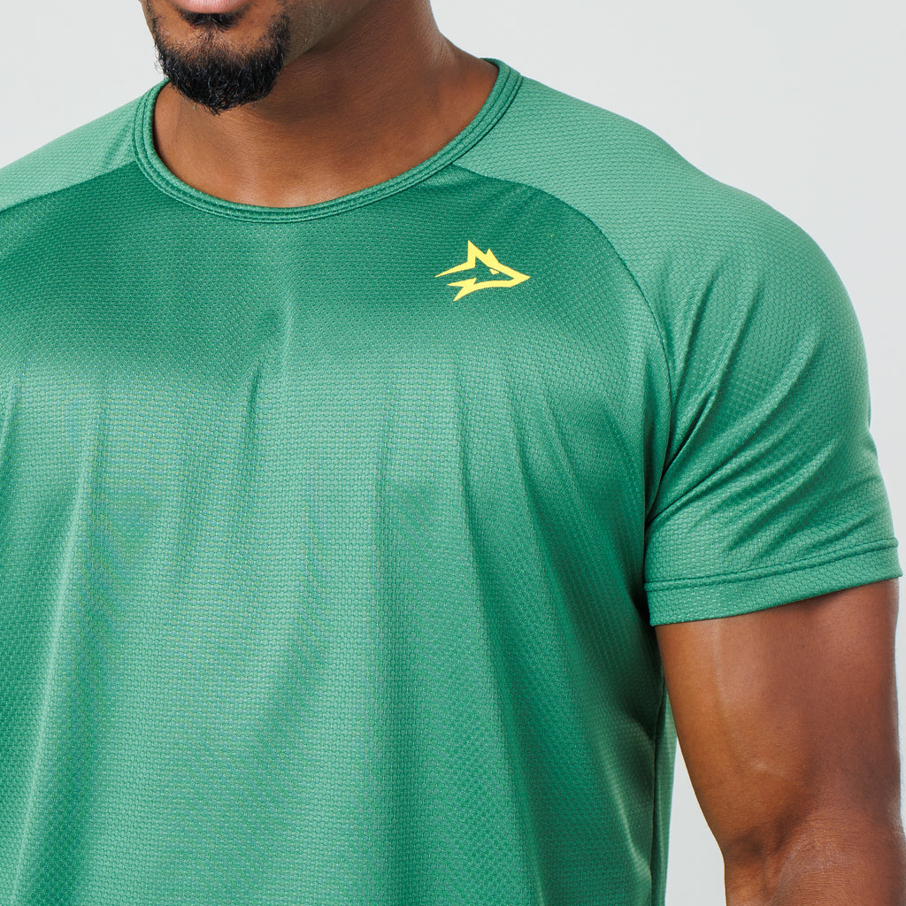 Camiseta Dry Fit New Lupus Verde Grama