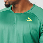Camiseta Dry Fit New Lupus Verde Grama