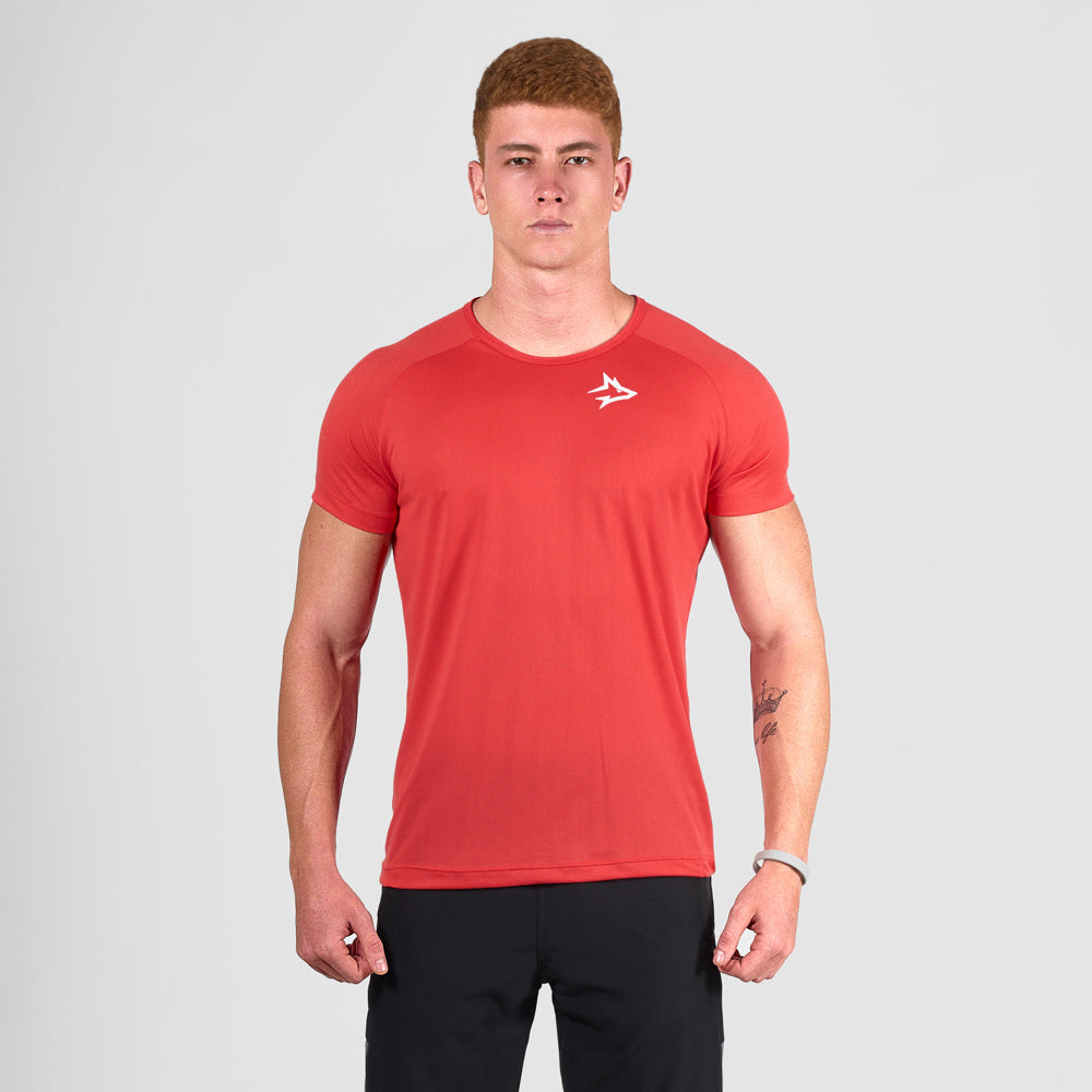 Camiseta Dry Fit New Lupus Vermelho Acerola