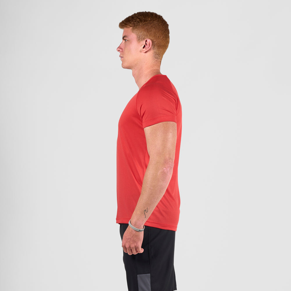 Camiseta Dry Fit New Lupus Vermelho Acerola