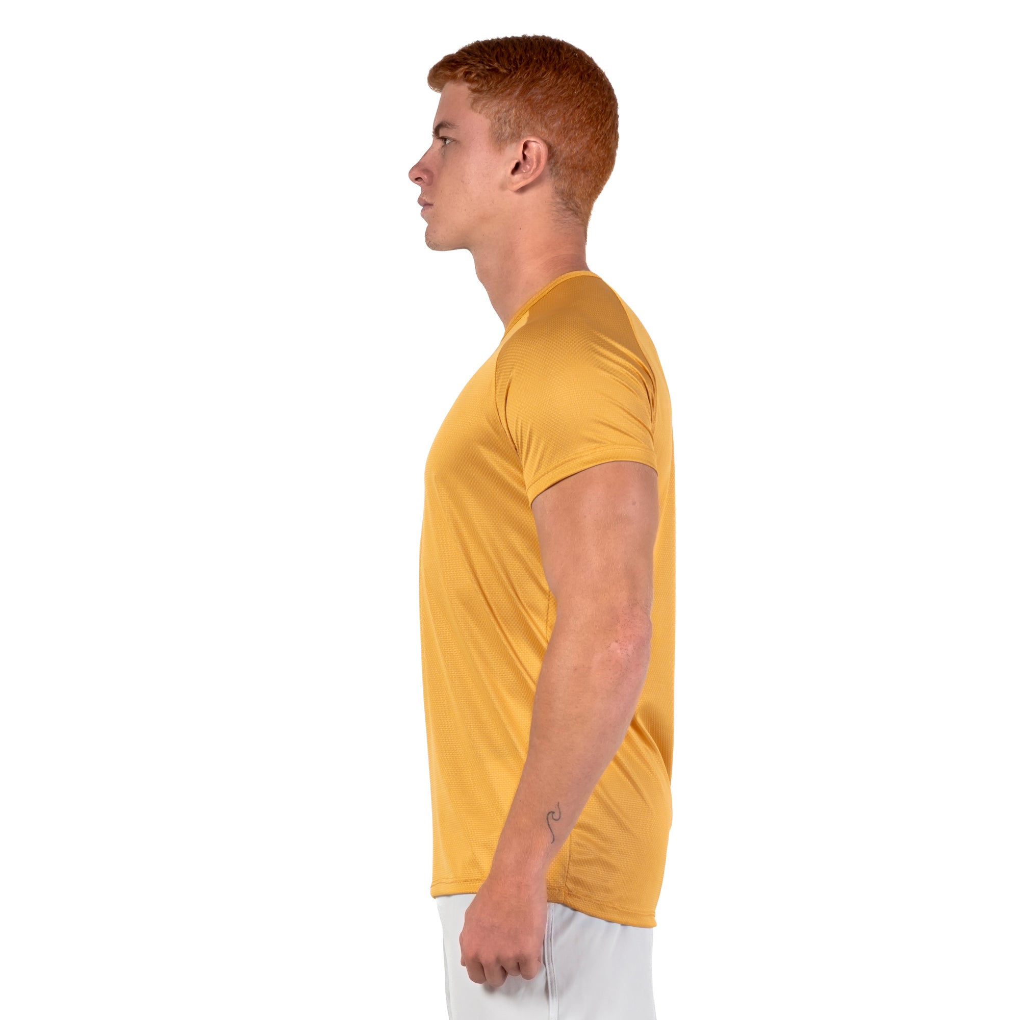 Camiseta Dry Fit New Tenacity Açafrão