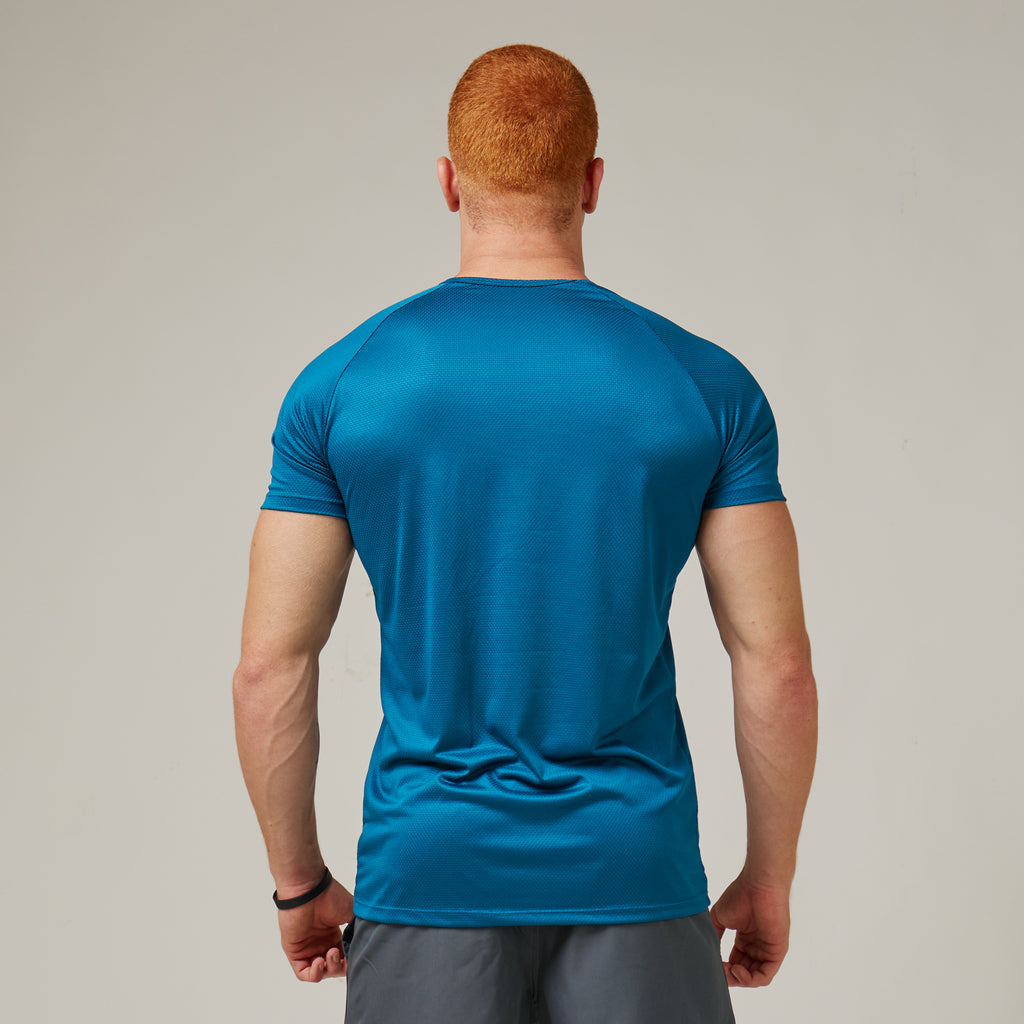 Camiseta Dry Fit New Tenacity Azul Mediterrâneo