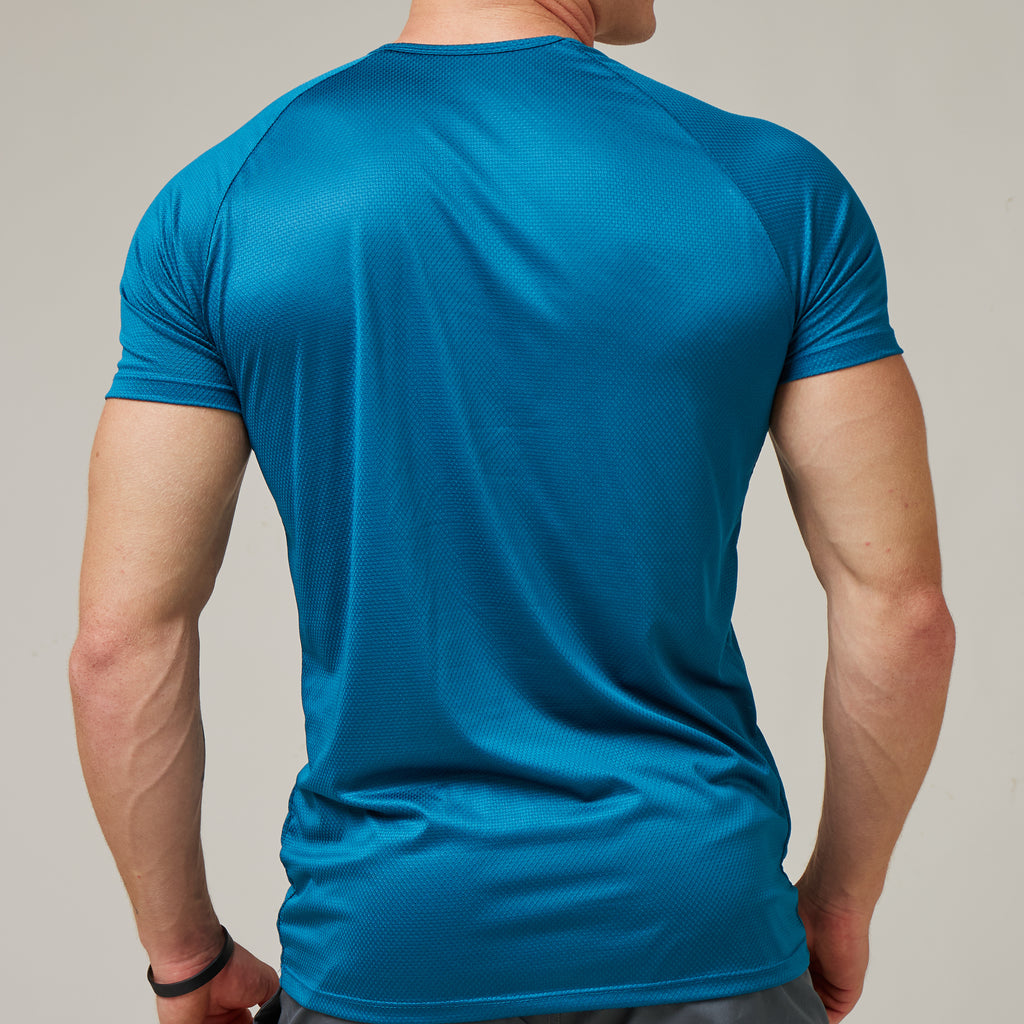 Camiseta Dry Fit New Tenacity Azul Mediterrâneo