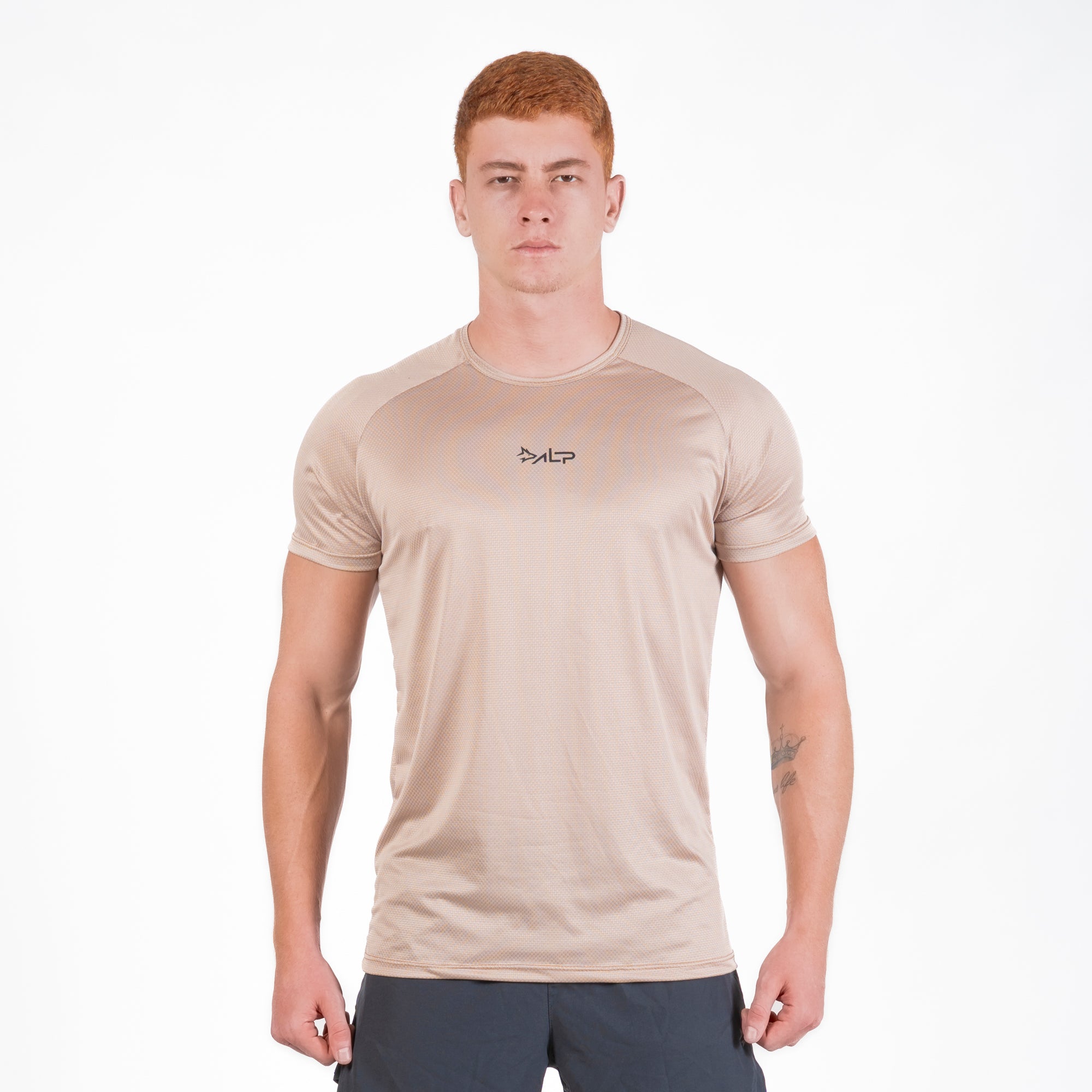 Camiseta Dry Fit New Tenacity Caqui Monk