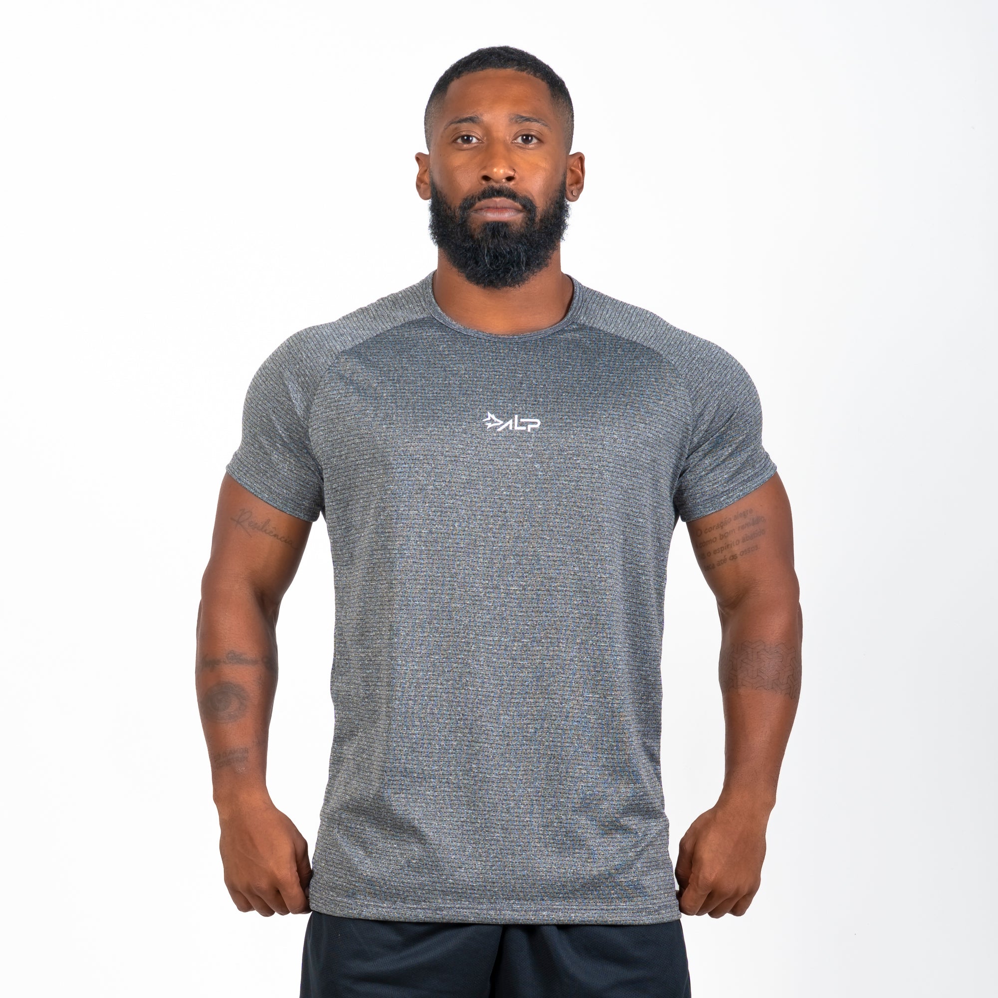 Camiseta Dry Fit New Tenacity Chumbo